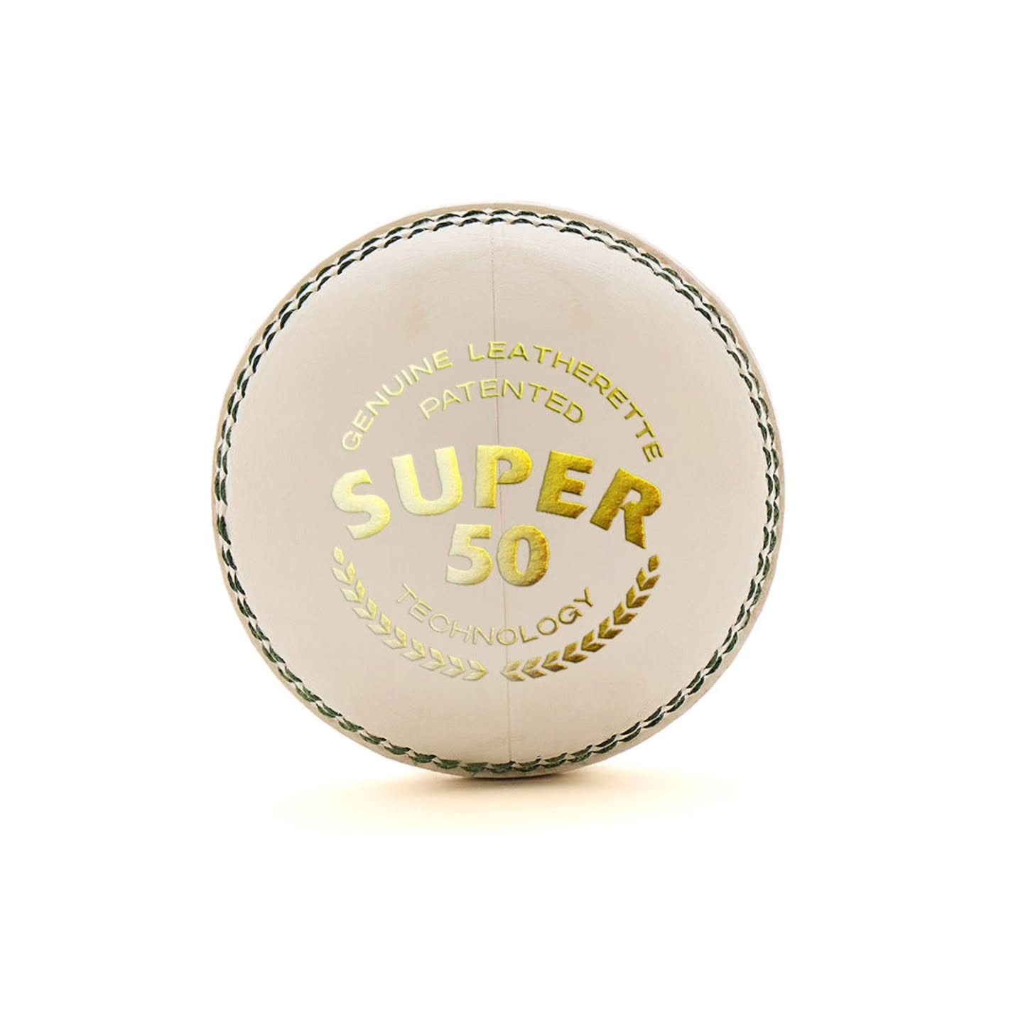 Introducing the Cricket Ball Super 50—crafted for champions and priced for everyone. Built with premium material and engineered for a minimum of 50 overs, the Super 50 stays strong, game after game. Its waterproof core and precise machine stitching guarantee play ability in all weather and unmatched consistency.