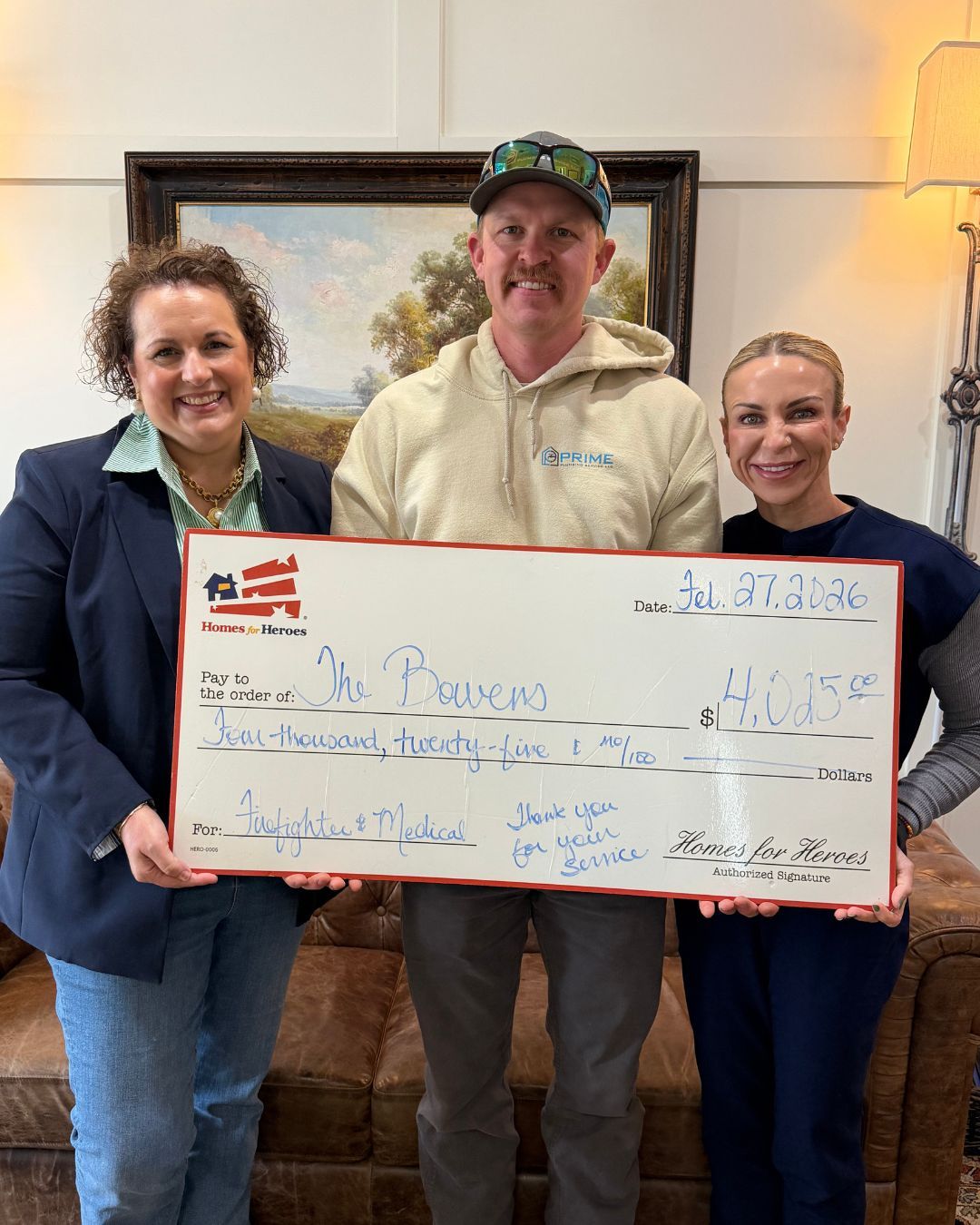 They're back! 🎉
Just weeks ago, I celebrated closing day with Bradley and Haley as we sold their second home. Today? We're celebrating again as they step into their next chapter as BUYERS.
This marks our FIFTH transaction together:
✔️ Their first home purchase years ago
✔️ Selling that home + buying their second after welcoming their child
✔️ Selling their second home
✔️ And now, buying their third
Walking alongside clients through multiple seasons of life is one of the greatest honors of my career. The trust they place in me, not just once but over and over again, is something I never take lightly.
Bradley serves our community as a firefighter, and Haley serves in the medical field. Through Homes for Heroes, I was able to give back $4,025 in Hero Rewards on this transaction, and I'm honored to continue serving them as they buy their next home.
Bradley and Haley, thank you for allowing me to be part of your journey. It truly means the world.
If you're a firefighter, EMS professional, law enforcement officer, military member or veteran, healthcare professional, or educator, message me to learn more about Homes for Heroes Rewards.
#homesforheroes #concepttoclosing #threesixtyrealestateeal #auburnopelikarealestate