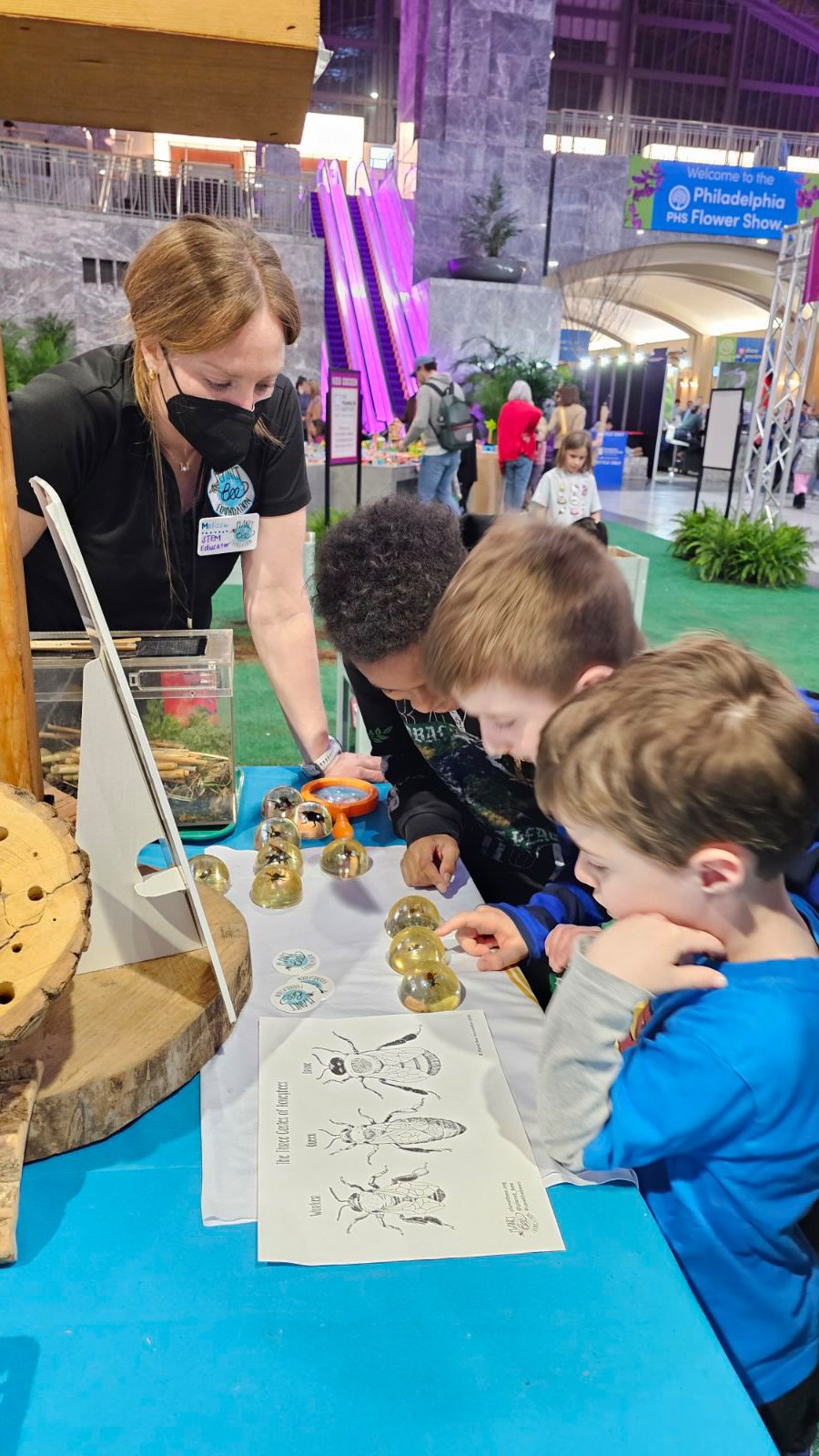 We’re buzzing back to the @phsgardening Flower Show and we can’t wait to see you there! 🐝
📅 February 28
2:30–3:30 PM“Bee a Habitat Hero: Caring for Native Bees in the Mid-Atlantic”Join Jamie Chan, Joelle Dugay, and Melissa Marazas for a lively conversation all about how you can support native bees right at home.
🌱 4:30–7:00 PM: Head to the Kids Cocoon for Seed Ball creation and “Beeing” Up Close — a hands-on chance to get creative and meet some of our tiny pollinator friends.
📅 March 1 | 10:00 AM–3:00 PM: Find us at the Family Frolic as we share Seed Ball Stewardship tips and simple ways families can protect and celebrate bees together.
Come learn, get your hands a little dirty, and say hi — we’d love to see you at the show! 🐝✨
#rooted2026 #thephiladelphiaflowershow #bees