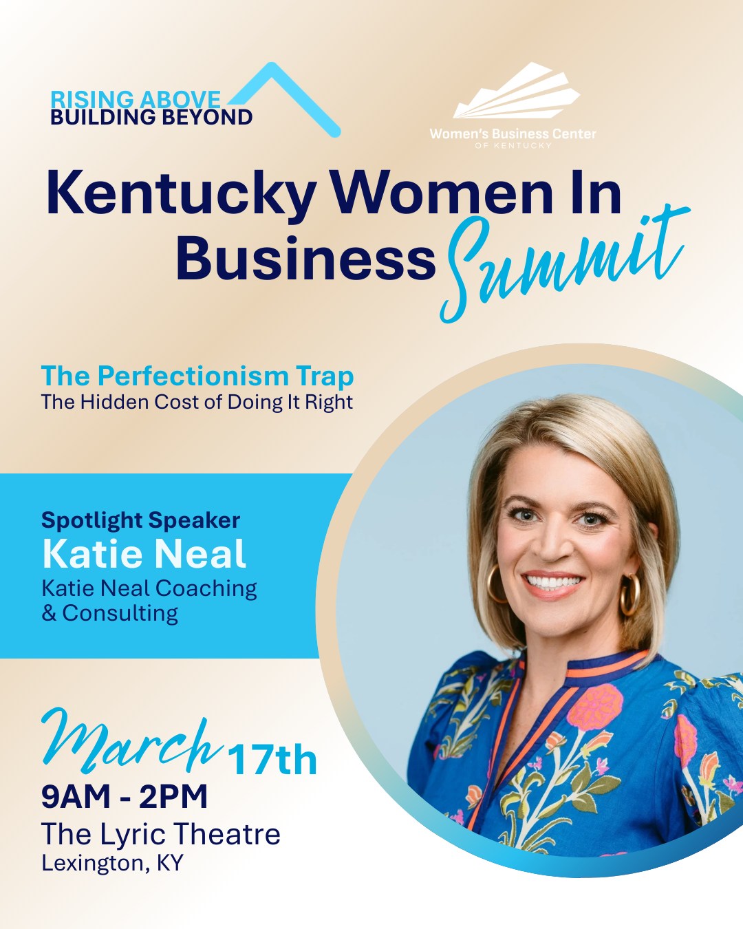 Perfectionism is often praised. Rarely questioned.
At the Women in Business Summit, @katienealcoaching, ACC of Katie Neal Coaching & Consulting, invites us to examine what striving to “do it right” may actually be costing us.
In The Perfectionism Trap: The Hidden Cost of Doing It Right, Katie draws from personal story, research, and leadership experience to explore how perfectionism can quietly limit courage, growth, and connection. And she offers a different path forward.
If you’ve ever felt the pressure to perform at the expense of who you are, this Summit is for you.
Register before tickets disappear. Save your seat with the link in our bio: @wbckentucky
#WBC #WomenInBusiness #WBCSummit #KentuckyBusiness
