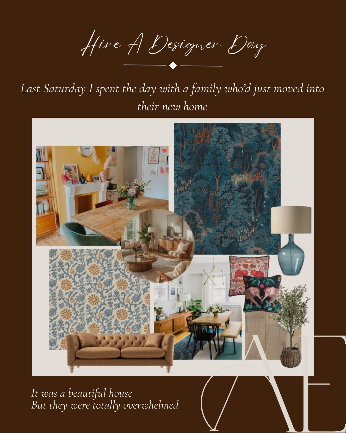 ~ Last Saturday I spent the day with a family who had just moved into their new home.
~ It was a lovely house, but it still felt like the previous owners lived there. Every room needed decisions and it all felt overwhelming. Colours, layouts, finishing touches… they didn’t know where to start or how to make it feel like them.
~ During our Hire a Designer for a Day, we worked through the house together. We pulled together colour palettes in real life, talked through layouts, and made clear, practical decisions that helped everything finally click. I left them with detailed notes and next steps so they could move forward feeling confident rather than stuck.
~ Their feedback....
“This is utterly amazing… just what we needed. Your help has been the best – so much more than we expected.”
~ This is exactly what this service is designed for. One focused day, tailored advice, and real clarity for your home.
~ For the first 2 bookings in March, I’m offering £100 off Hire a Designer for a Day.
~ Usually £450, now £350 for the first two bookings.
~ If your home doesn’t feel like you yet, this could be the nudge you’ve been waiting for.
~ Link in bio or message me to book.
#interiordesigner #interiordesignuk #homesofinstagram #interiorinspo #homedesign
interior designer hampshire | interior designer south east | hire a designer for a day | help with home interiors | moving house interiors | outdated decor help | making a house feel like home | colour palette advice | interior layout help | interior design support | room feels wrong | overwhelmed with interiors | family home interior design | one day interior design help | in home design advice | Amy Elizabeth Interiors