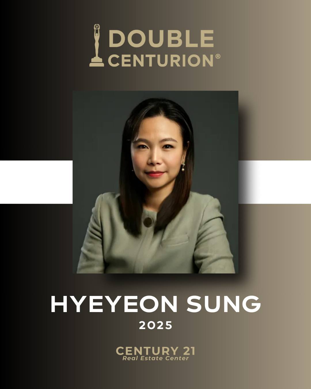 Congratulations to Hyeyeon Sung on earning the 2025 Double Centurion® Award, a true mark of elite performance and dedication!