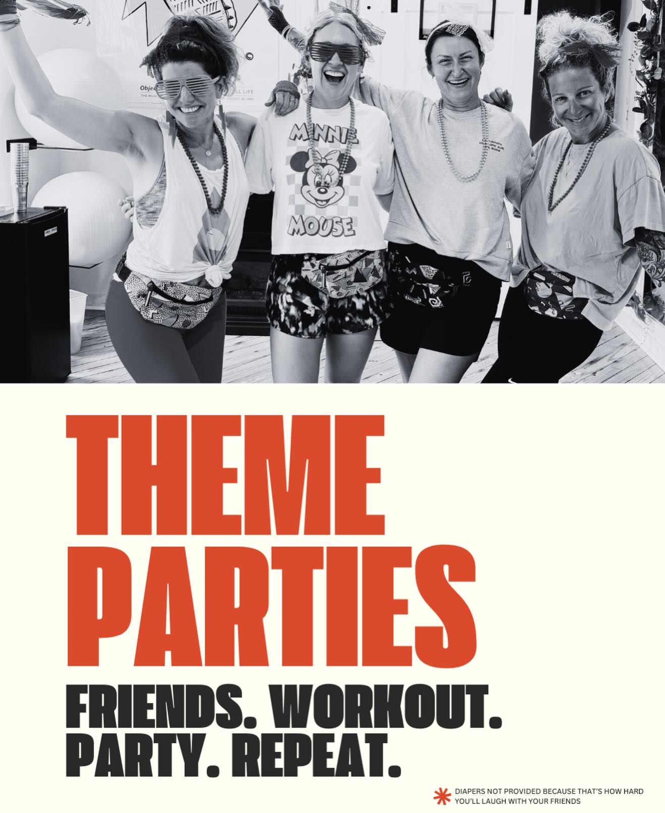 A bachelorette/bachelor party? Bestieβs birthday? Bestieβs 50th birthday for the third year in a row? Regular old Saturday? Bridal/baby showers? HOW ABOUT A THEMED CLASS PARTY!!! Think 30-40 minute group class, followed by the perfect vintagey, vibey party space for your whole group. Go low key or go all out, we can work with your budget and vision for a unique and totally memorable experience.
Get all the fabulous details at the link in bio ππ₯ποΈββοΈπͺ
Common theme ideas:
60/70s Bday PartyΒ
80/90s Bday Party
NY Sports Teams (coordinate with watching a game)
Sweat & Sip
Neon Glow Party
Training & Trivia
Apres Ski Stretch and Sip
Inquire today to start planning!
Email workout@thestudio-upstate.com π