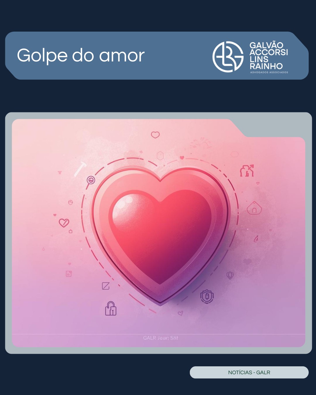 A 5ª Vara Cível de Osasco negou o pedido de indenização de um homem que perdeu R$ 90,7 mil após cair no chamado “golpe do amor”.
A vítima conheceu alguém pelas redes sociais (que dizia morar nos EUA) e, após histórias sobre “entraves burocráticos”, passou a fazer PIX e transferências para contas vinculadas ao banco processado.
📌 Por que o banco não foi condenado neste caso?
O juiz entendeu que:
- o banco não tinha conhecimento prévio de que as contas seriam usadas para fraude;
- as operações ocorreram de forma regular do ponto de vista técnico (com confirmação por senhas/credenciais do próprio autor);
- e não houve prova de irregularidade na abertura das contas receptoras.
✅ O principal recado:
Antes de transferir dinheiro para alguém que conheceu online, pare e verifique. Golpistas usam urgência, emoção e histórias convincentes para acelerar decisões.
#GolpeDoAmor #GolpesDigitais #SegurançaDigital #Fraude #Pix #DireitoCivil #ProteçãoFinanceira #CuidadoNaInternet #Prevenção #GALRAdvogados #Direitodigital