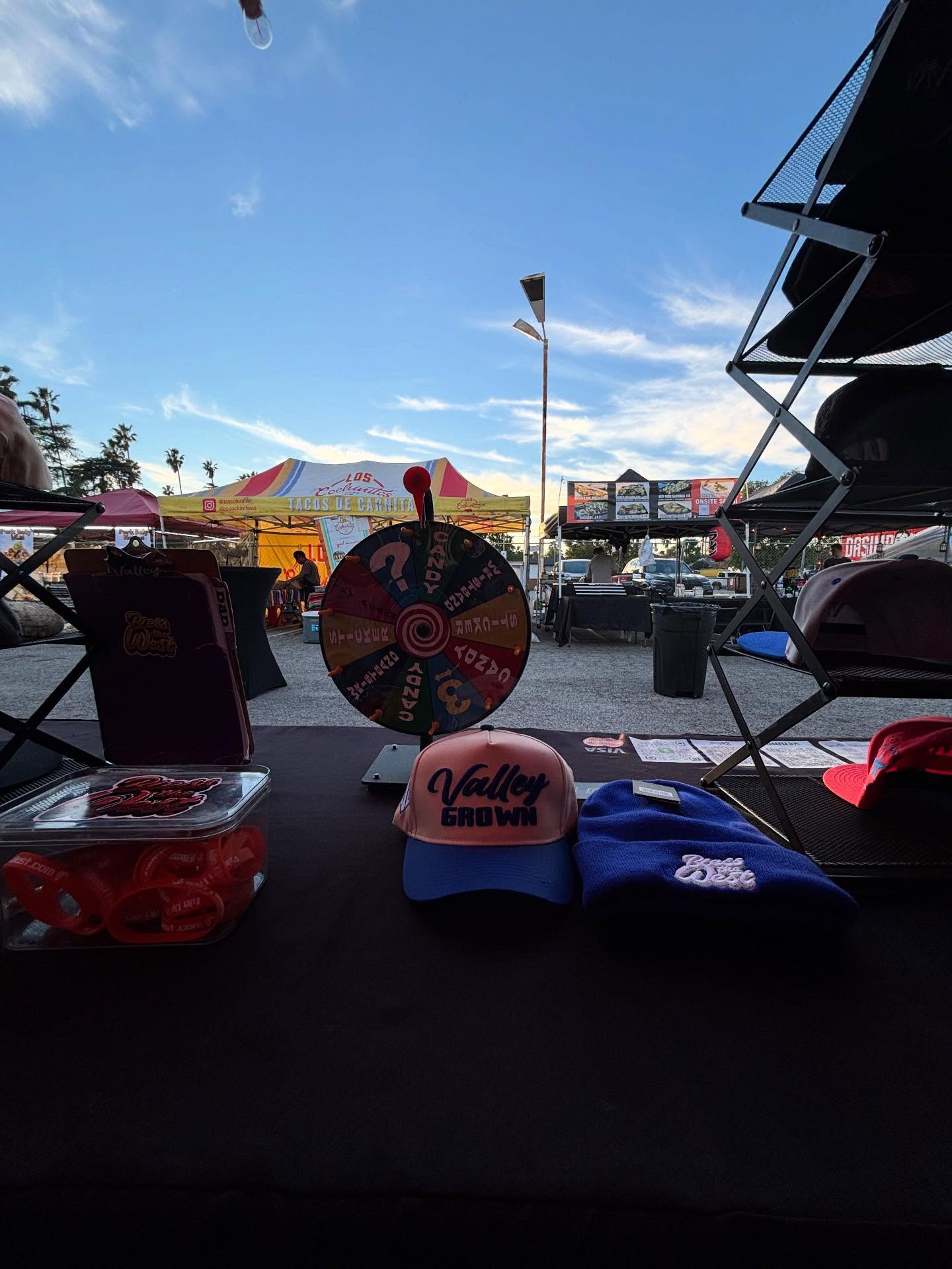 Setting up shop for tonight’s market!
Bless the West pop up… We out West