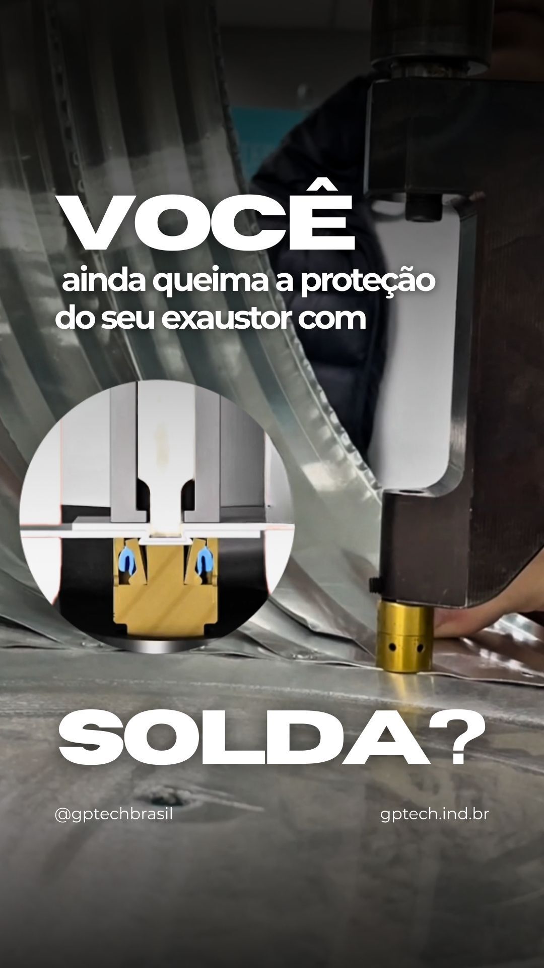 Proteja o seu material dos danos da solda, escolha o PontoTech - união de chapas a frio.
Entre em contato no link da bio.