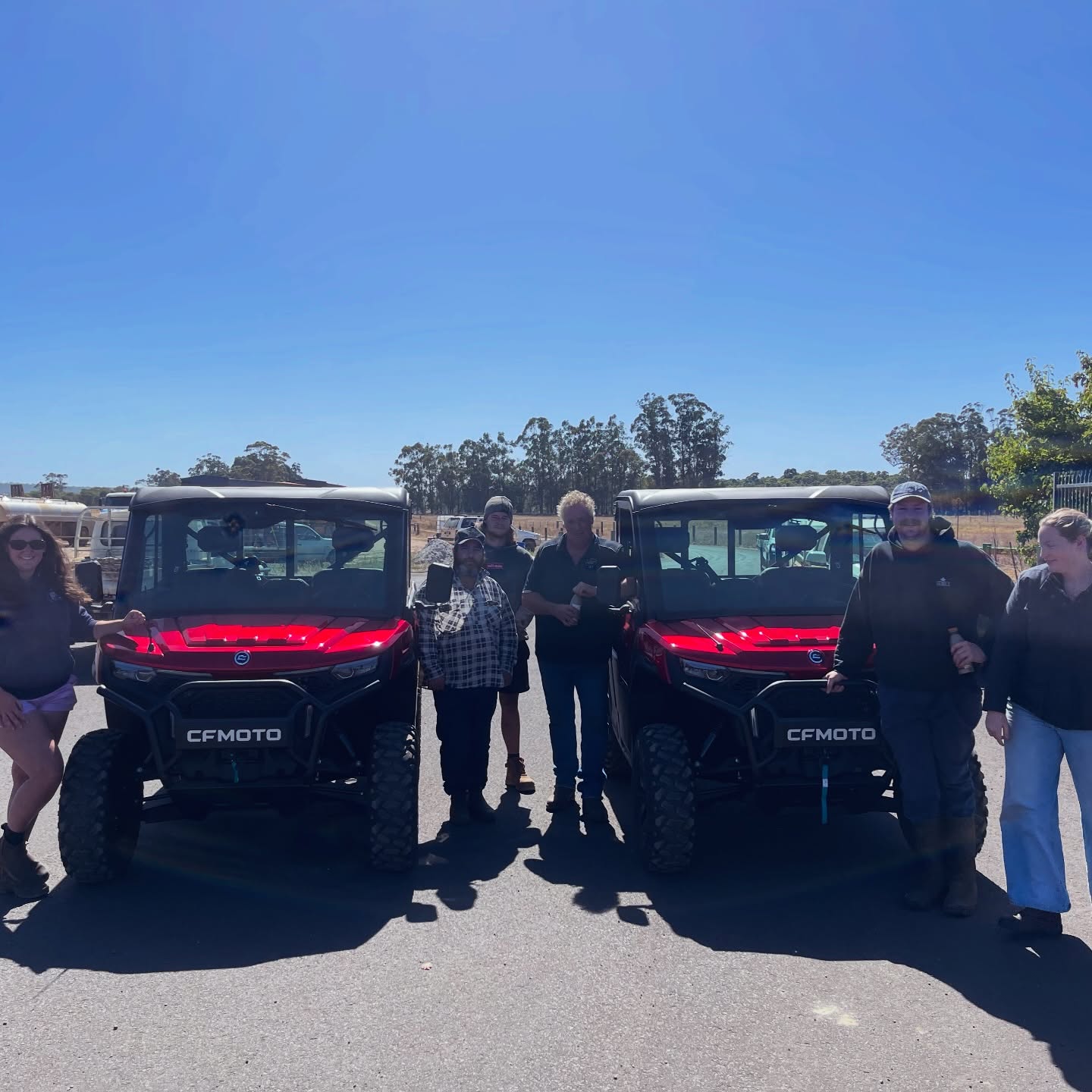 Not 1 but 2 - CFMoto U10 Pro Highland’s delivered to our good friends at @bannisterdownsdairy!
With so many features including:
🥛 Electric Tilt Up Glass Window (with wipers and jets)
🐮 Air Con and Heater
🥛 Premium Stereo System
🐮 Bluetooth and Apple CarPlay
🥛 Electric Windows and Rear Tradie Window
🐮 Electric Rear Tilt Tray
🥛 Huge 1,134Kg Towing Capacity
Thanks Mat and the team for your business.
@cfmoto_australia #manjimup #farmingwa #southernforestswa #cfmoto