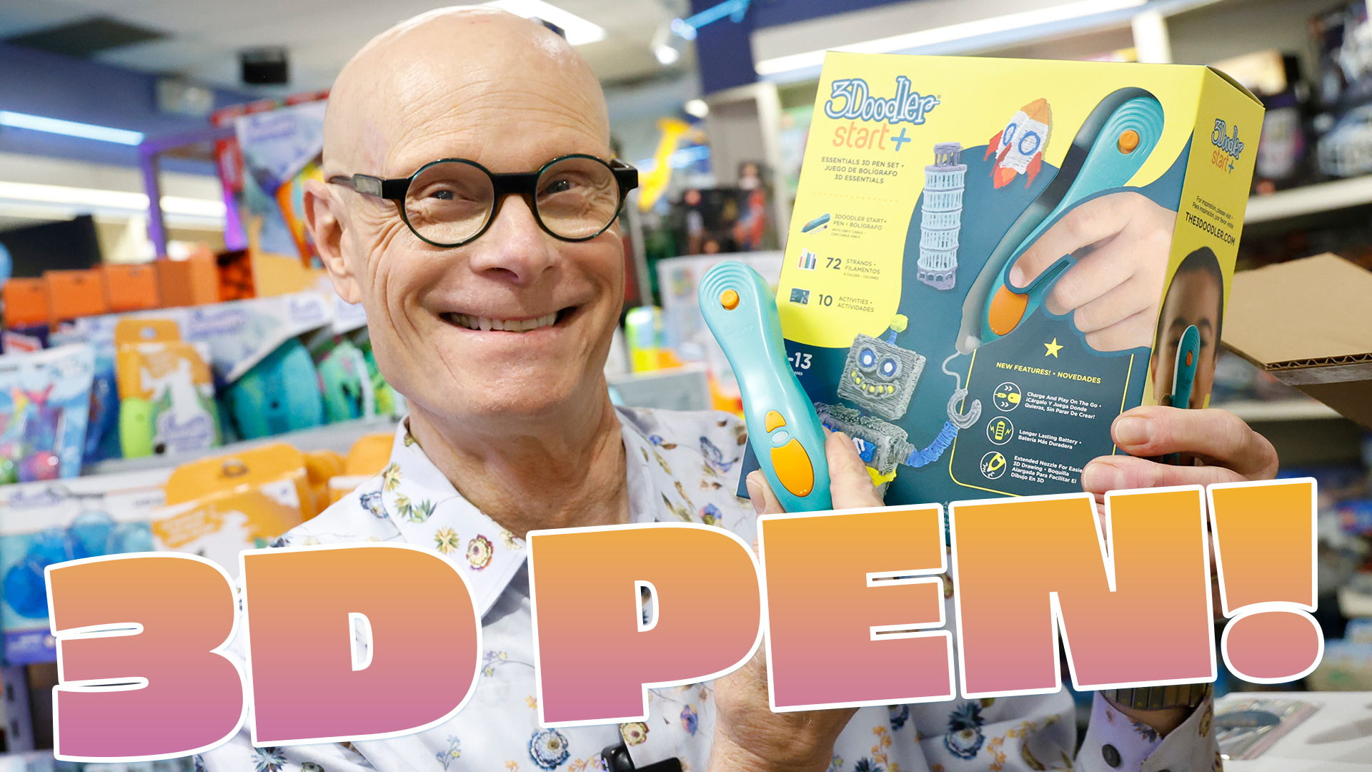 At Toy Fair in New York, we’re always searching for something truly special — and this year, we found it.
A 3D printing pen that lets kids bring their ideas to life right in their hands. Simply insert the filament, draw your design on a flat surface, connect the pieces, and suddenly you’ve built something completely your own — a robot, a baby doll, even the Eiffel Tower.
It comes with idea guides to spark creativity, but what we love most is that after that, it’s all up to them. The world is theirs to build.
It’s imaginative, hands-on, and such a fun gift idea for creative kids.
Coming soon to Snoozy’s Kids in Mountain Brook — and we’re so excited to share it with you.