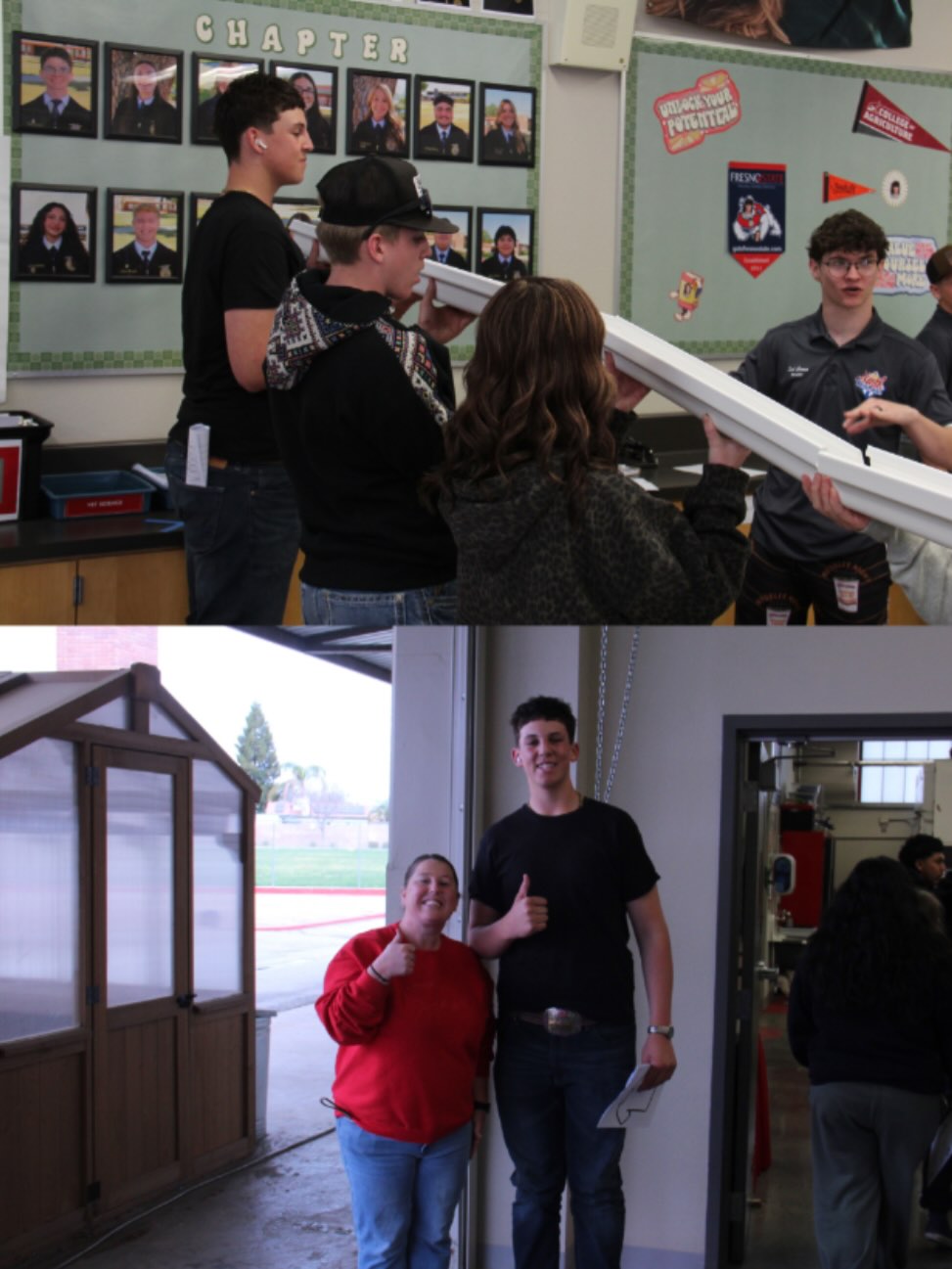 Last week, our chapter celebrated 👏 National FFA Week in class through our interactive rotation stations facilitated 🎤 by our Executive Committee! Members learned about the opportunities FFA has to offer such as travel🛩️, personal growth 📈, connection💡, and teamwork building 👥. We hope this activity has taught our members the importance of FFA and ways they can get involved! 📌 #ffa #nationalffaweek #northffa