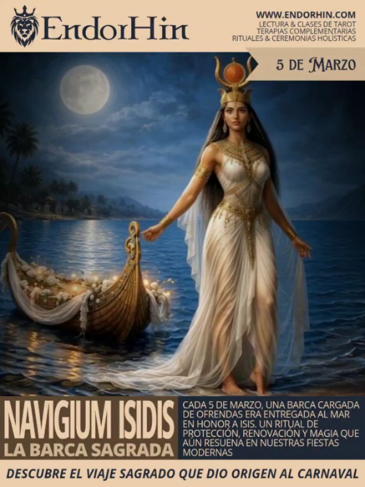 🌊🌕 El 5 de marzo se celebraba un ritual antiguo que dio origen a parte del Carnaval moderno.
Una barca cargada de flores.
Una diosa lunar.
Un mito de amor que vence a la muerte.
El Navigium Isidis no era solo una fiesta… era un acto de confianza en el misterio.
Desliza el carrusel y descubre cómo una celebración egipcia sigue viva en nuestras tradiciones actuales.
✨
.
.
.
.
.
.
.
#Astrologia #Historia #Mitologia #Carnaval #Tarot