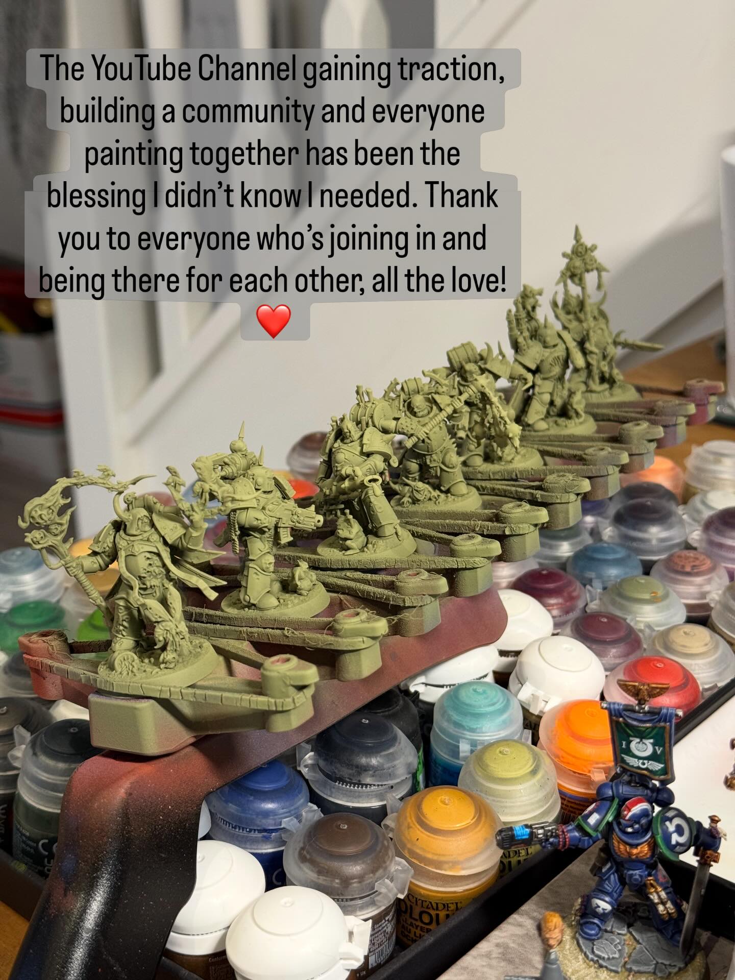 Thank you all for the blessing of making this YouTube channel a reality, the motivation to paint has never been higher and to create some genuinely useful and all some fun videos for all the creatives out there! Thank you all, please check out the YouTube channel - https://www.youtube.com/@DavidRodgersActing and also the discord if you want to be a part of our growing community! https://discord.gg/qgXKTWks