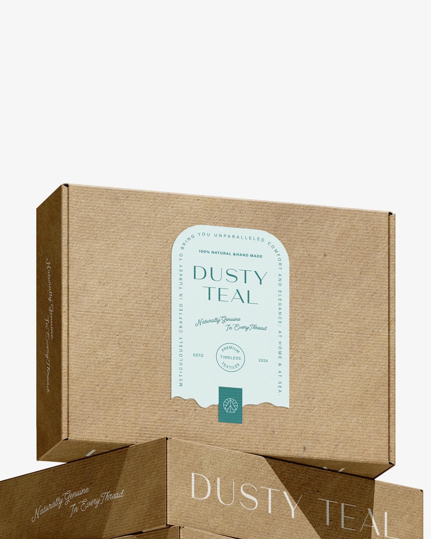 Dusty Teal is a handcrafted textile brand offering organic towels and bathrobes designed for beach, pool, home, and yacht living. Made in Turkey from natural muslin and linen fabrics, the brand places comfort, quality, and authenticity at the center of the experience.
The identity captures the calm rhythm of Mediterranean life, where time slows down and the sea shapes everyday moments. A minimal and warm visual language, refined logo, clean sans serif typography, and a cream and teal palette reflect this sense of ease and understated luxury. Golden hour imagery completes the system, translating tranquility into a tactile, lived-in feeling.
—
We design brands that feel right, because they are built right.
Award Winning Brand Design Studio with focus on Strategy, Brand Identity, Packaging and Web Design.