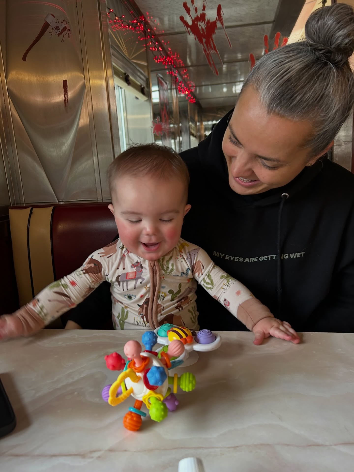 He’s a diner boy 🩵