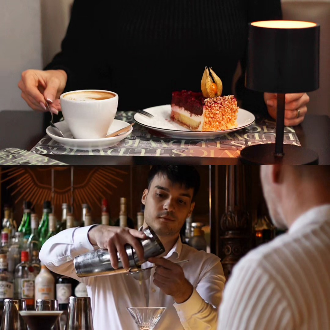 Im Ludwigs sind wir viel mehr als ein Restaurant.
Nachmittags ein Stück Kuchen mit Kaffee, abends ein Drink an der Bar –
bei uns trifft entspanntes Café-Flair auf stilvolle Abendatmosphäre.
Ob süß oder spritzig – wir sind da, wenn Genuss gefragt ist - Täglich!
#ludwigskarlsruhe #caféludwigs #barludwigs #mehralseinrestaurant #kaffeeundkuchen #afterworkdrink #genussmomente #50jahreludwigs