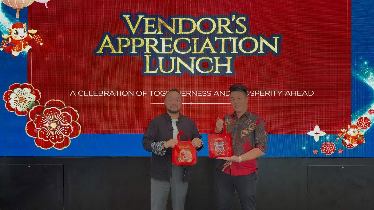 Grateful to the team at SAFRA Choa Chu Kang for the invite to their Vendor Appreciation Lunch.
A productive afternoon marking the CNY festive period and strengthening the partnerships that drive our huat huat results.
Success is built on the right connections and consistent momentum. Henceforth, let us all 马上 move into the rest of the year with a focus on growth and more huat-derful collaboration!