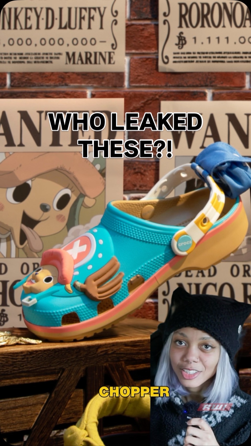 @crocs & @footlocker really said “let’s drive the One Piece fans INSANE” 🫠
Luffy & Chopper Crocs drop 3/5, but what’s that blacked-out mystery pair?? 👀
Use a poll for engagement with character suggestions
My theory: Brook or Robin (look at the wanted posters!) but honestly I have no idea and I’m spiraling. Drop YOUR theory below ⬇️
(Also we know it’s not the Thousand Sunny pair, that’s a separate Crocs exclusive drop, this is something else entirely)
#OnePiece #Crocs #AnimeCollabs #AnimeFashion #AntiWeeb #OnePieceFans #FootLocker #CrocsCollabs