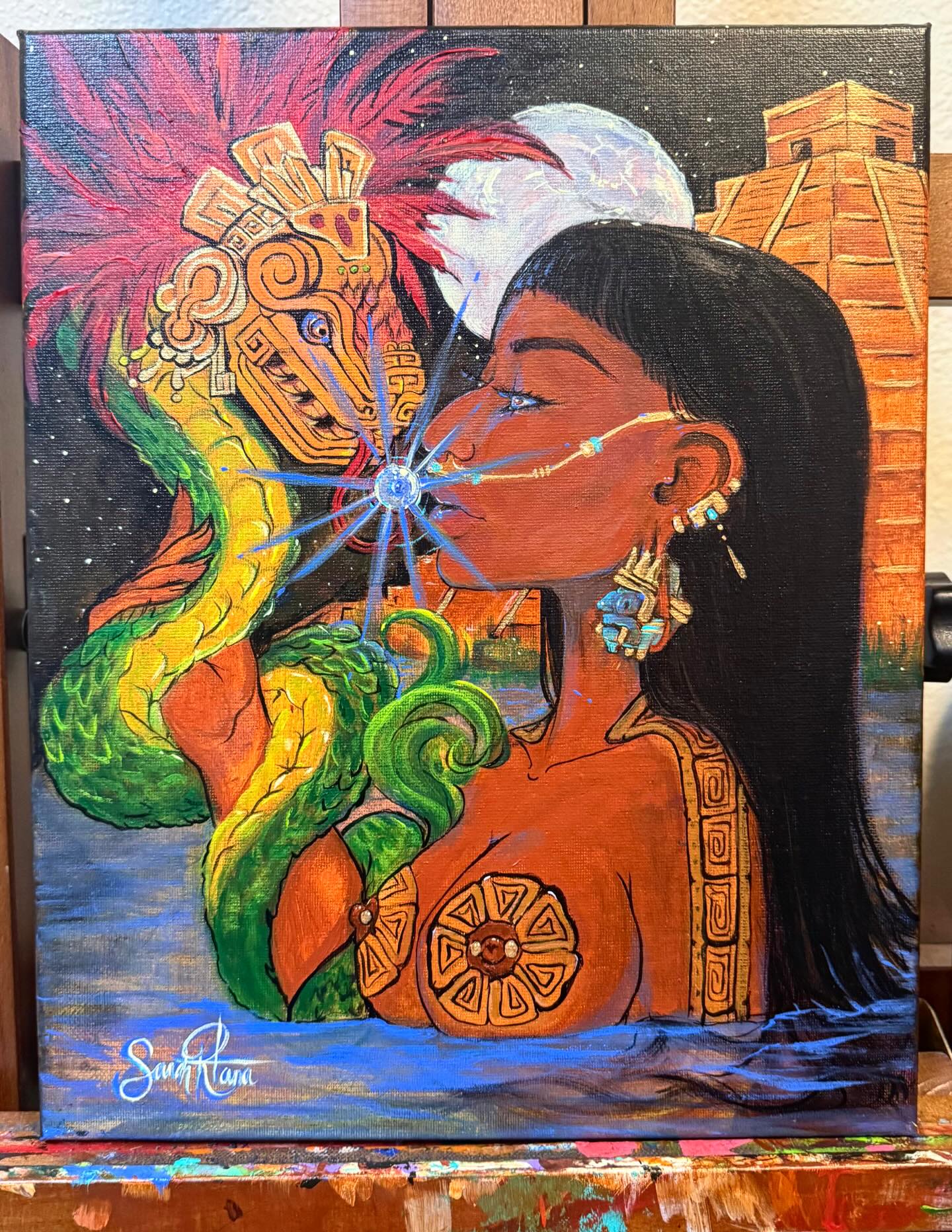 Beso De Vida
Siempre buscando tus besos..
Sin ti no hay vida.
Aztec/Mexica Art show
@xibalba_ink_artshow
Sat. 2/28 4-10pm
#sanjose #artshow #mexicanewyear
#Quetzalcoatl #Xochiquetzal