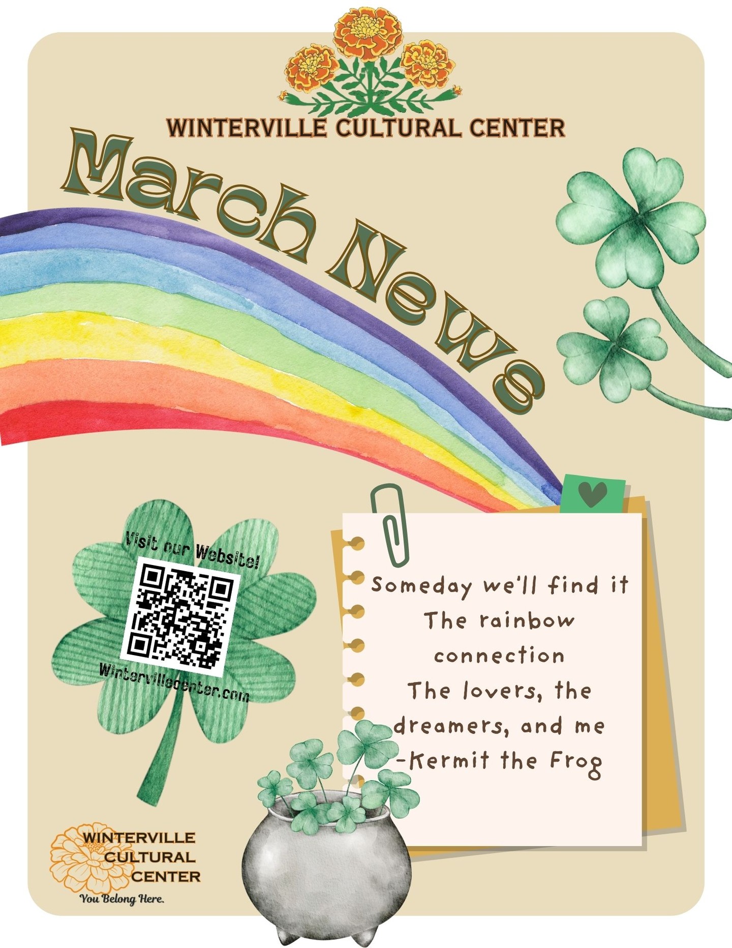 Happy March Y'all! Who else is ready for some warmer weather? Check out our March Newsletter!