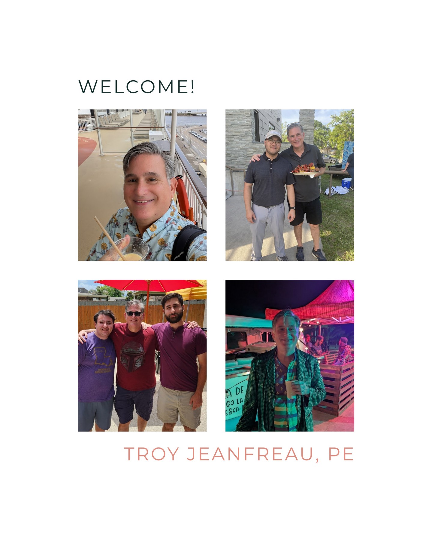 Weโre happy to welcome Troy Jeanfreau, PE, to the Marais team. An @lsu alum with 33 years of civil design experience, Troy brings incredible expertise to the table. And with his skills on the course, the Marais golf squad just got a deeper bench! โณ๐งฐ #DreamTeam