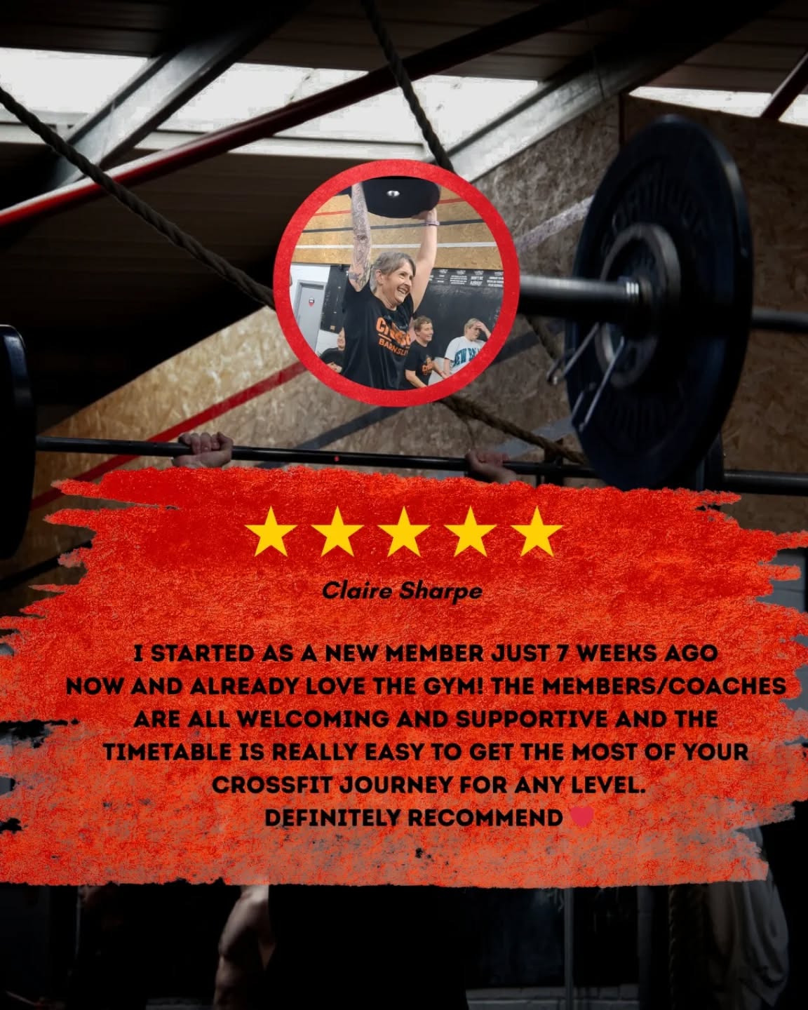 Members say it best ❤️🖤
We could go on about how great our gym and community is but truth is our members say it best 🥹
Here we have the lovely @fitnfabinmyforties giving the low down.
Want to see if we are all we are cracked up to be??
Go to our page to set up your No Swear Intro 💪🏽
#crossfitbarnsley #review #morethanjustagym