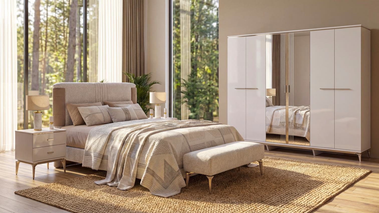 Mondihome’dan Açık Tonlarla Gelen Modern Konfor: Olivia Yatak Odası Takımı!...
#Mondihome #Olivia #YatakOdasıTakımı #Huzur #UykuKonforu