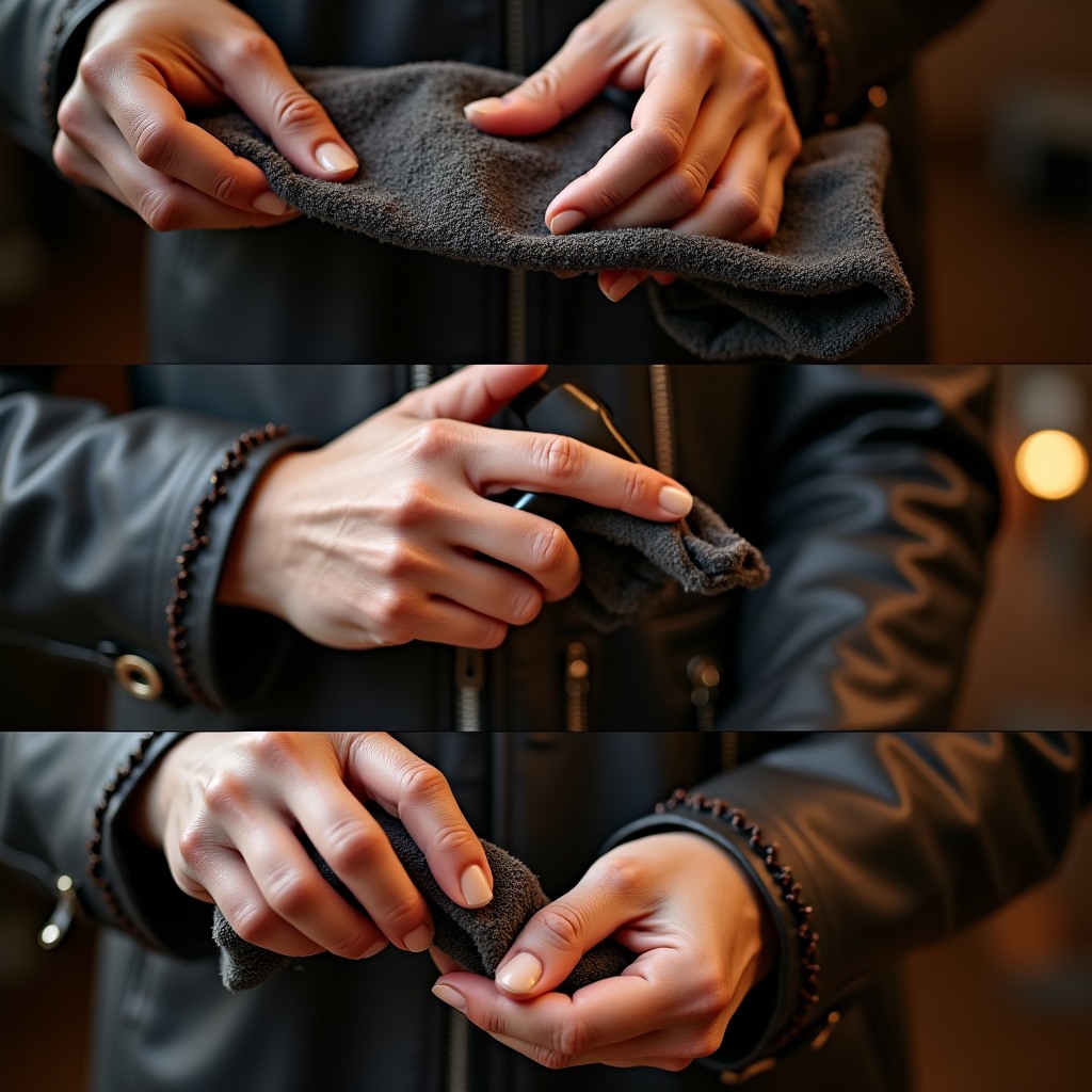 Three quiet rituals to keep your Luis Leather jacket aging beautifully. 1) Spot clean gently with a soft cloth and mild soap — treat stains promptly, not harshly. 2) Condition sparingly: once or twice a year with a leather-specific conditioner to preserve suppleness and patina. 3) Store on a wide hanger, away from direct light and humidity — breathe, don’t bag. These small acts honor the craftsmanship and ethically sourced materials behind every piece, protecting appearance and resale value. Link in bio. Which ritual will you try first? 🧤🌿✨ #LuisLeather #LeatherCare #TimelessStyle #Craftsmanship #SustainableLuxury #WardrobeEssentials #CareRituals #LeatherJacket