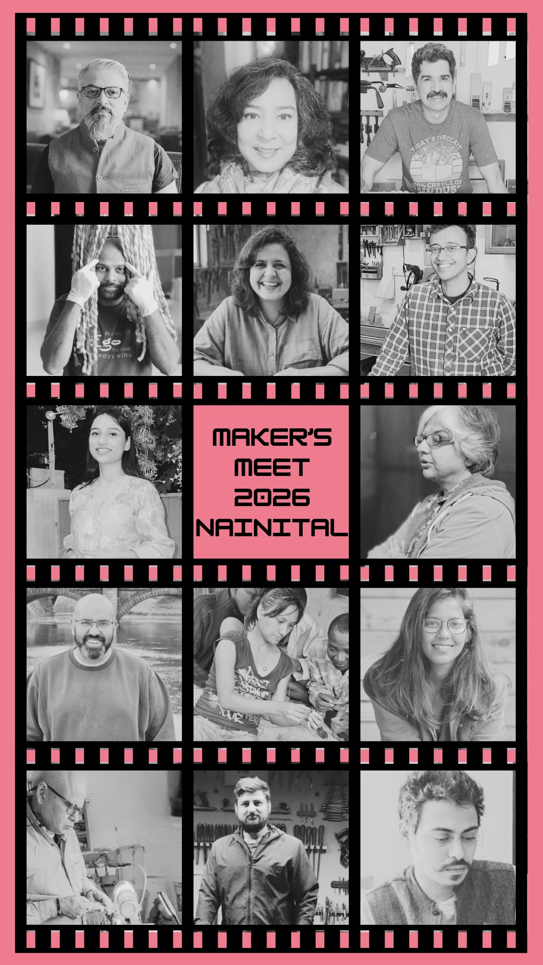 We are makers —
woodworkers, leather-crafters, metalsmiths and forgers, painters and sculptors.
And we are educators, from different parts of the country.
For years, we’ve been meeting in the quiet hills of Nainital — making together, learning from each other, slowly becoming a community — to spread the joy of making.
Mostly, it’s been for ourselves.
This time, we’re opening it up.
This April, we’re gathering again with The Makers Collective — and inviting you to join us.
To learn with us.
To work beside us.
To explore new ideas.
To awaken the maker in you.
From April 16th–20th, join us for a true Festival of Making — where skilled experts across wood, metal, leather, and multiple crafts come together under one roof.
🗓 16–20 April 2026
📍 Nainital
🛠 Wood | Metal | Leather | Craft Processes | Material Exploration
To know more about us and the event, check the link in bio.
Come learn with us.
Come make with us.
@vineyanand_ @v_for_wood @nisha_rautela98 @spbwoodworx @art_unleashed211 @minatibaro @moderngypsy.in @studioclutter @abid.woodworker @kydowoodworking @kapil051190 @mistri_labs
#makersofindia #skillindia #learnnewskills #makersfestivalindia