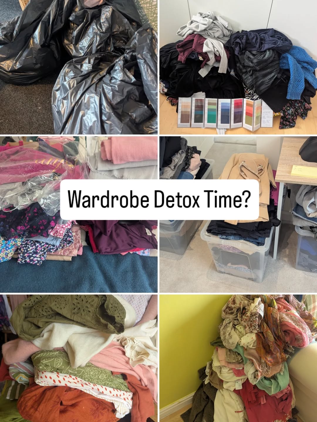🤎 During a Wardrobe Detox we will look at every single item of clothing that you own; does it work for your colouring, lifestyle and body?
💛 Yes we will create a lovely big pile of items for selling or giving to charity, but we will also look for gaps, create new outfits and think about what needs to be added.
💚 Clients have often put off the process for years, but with me by your side we can totally resort and reset in just a few hours of concentrated effort.
🌟 Spring is the perfect time for a wardrobe detox session and can be a stand alone session or as part of my VIP days and Confidence Package.
#wardrobeconsultant #wardrobedetox #springcleanup #springclean #colourmebeautuk