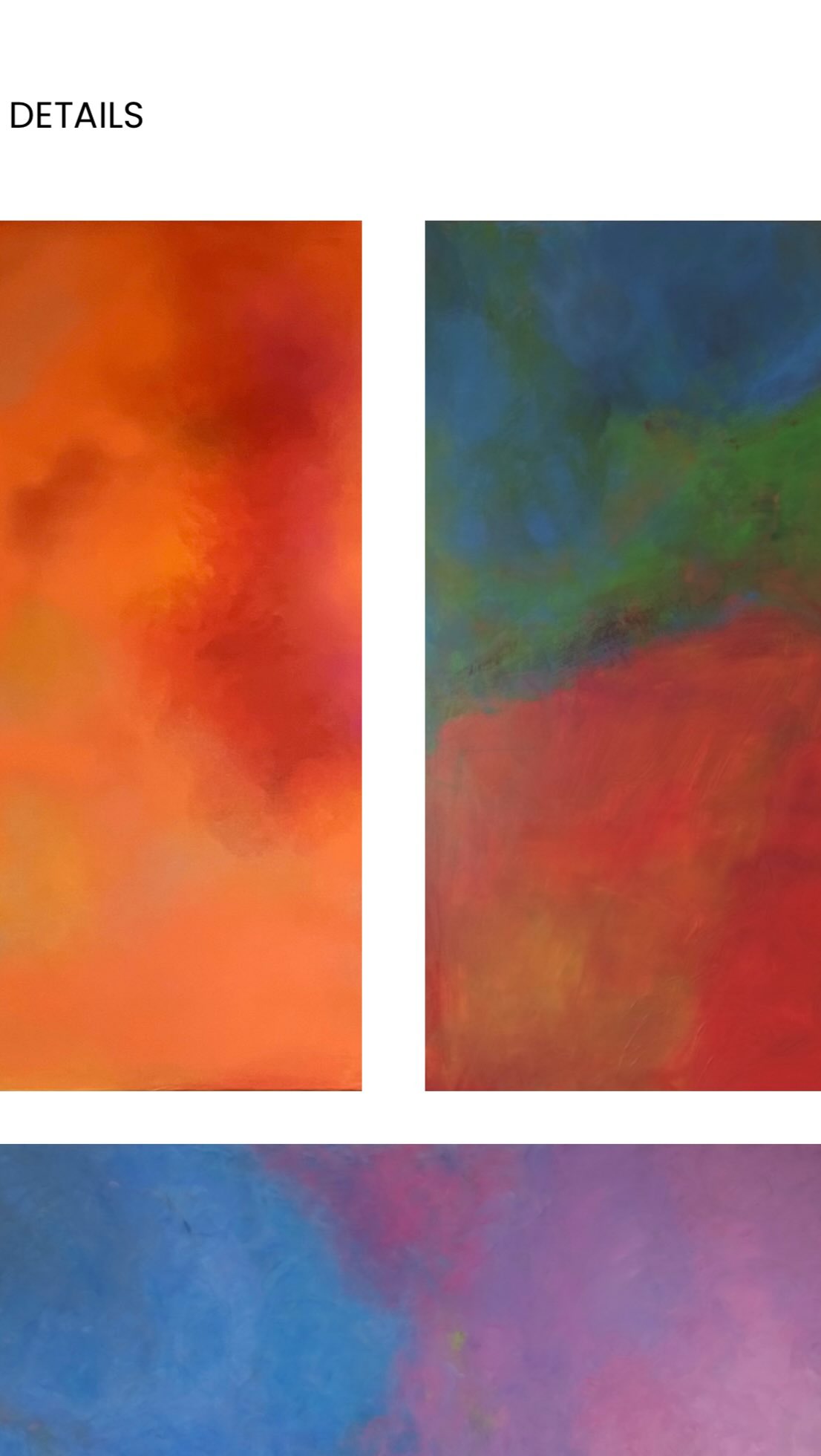 Excerpt from my personal artist catalog, curated by Vanessa Vitti. Grazie 🙏 #kunst #artist #acrylicpainting #abstractart #künstlerin