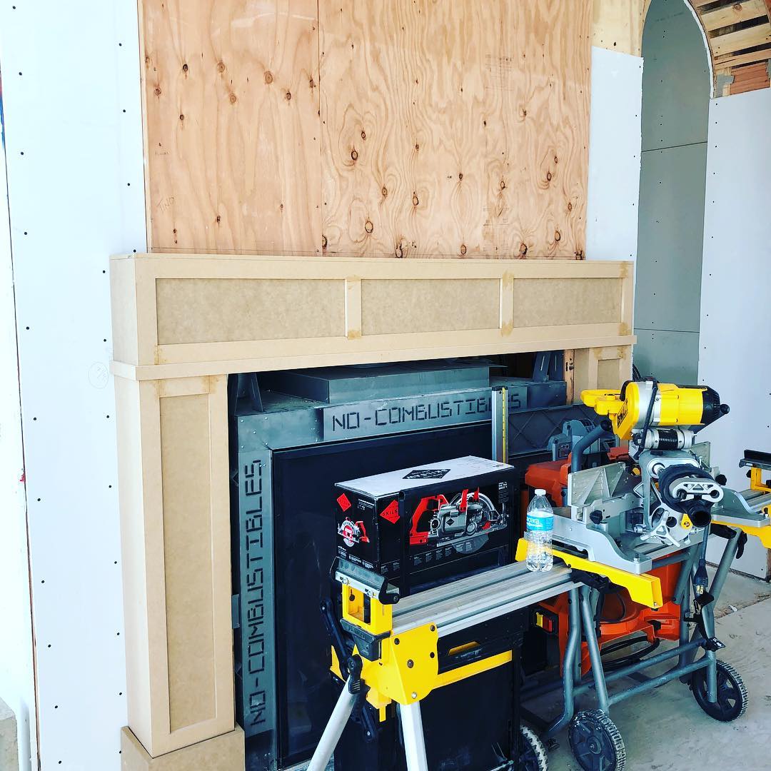 Can’t wait to see this fireplace come to life...