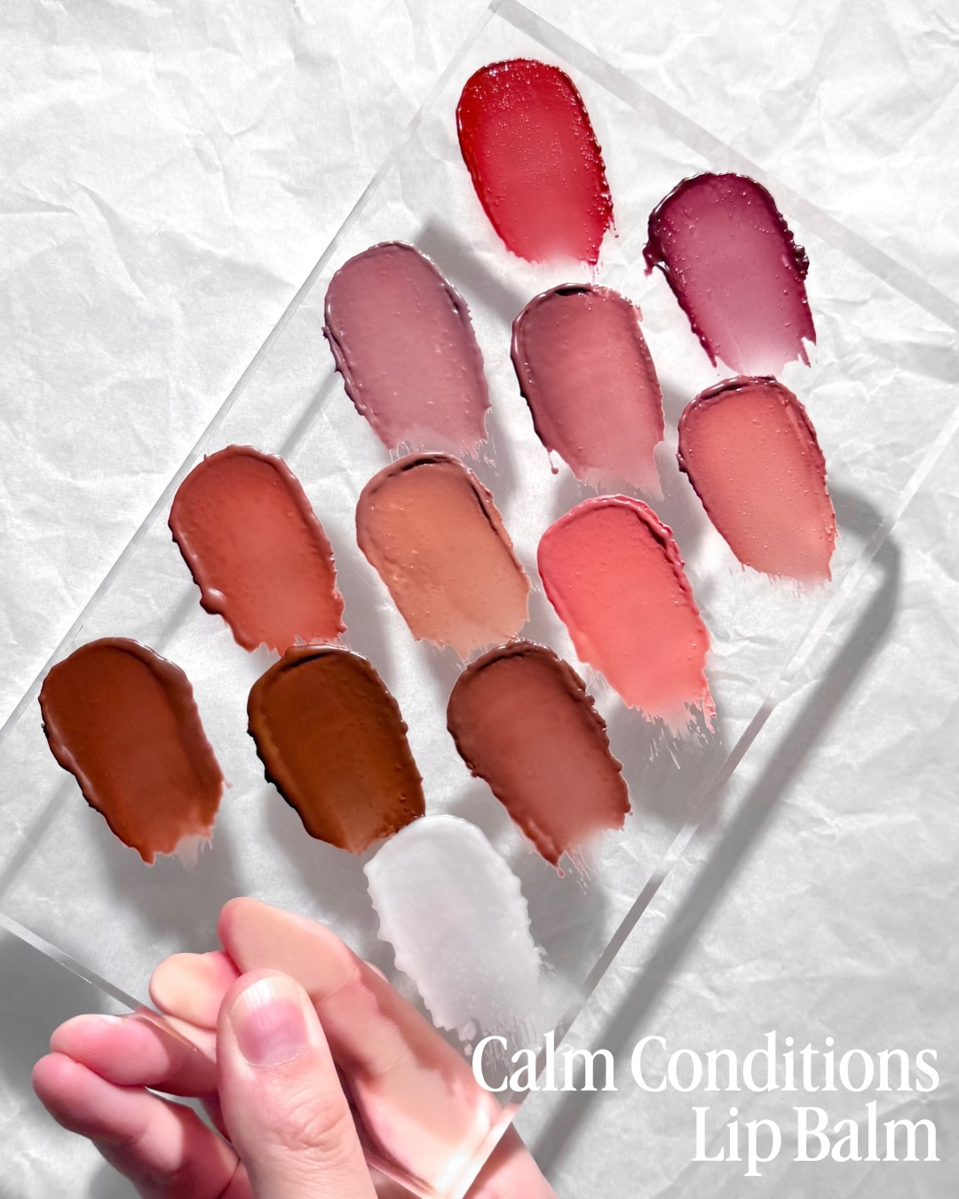 A little Saturday swatch session. Swatched all our lip balms (I think I got them all?!) here for you to see.
Seeing them laid out I have two thoughts:
1. Wow they’re all icons
2. There are still so many shades I can do!!
Thought I’d also list some random superlatives haha:
Most underrated IMO: Sweet Saline & Tender Tides.
Coolest: Silent Seas, Cold Current, Deep Dream
Least white: Bright Brine, Crash Cadence, Cold Current
Best sellers (at the moment): Clear Coast, Deep Dream, Silent Seas, Soft Swells
Hope you enjoy 🥰 ended up blasting the swatches with a bit of heat to smooth them out but I may have overdone it and some of them looked like melted ice cream haha. Oops.
Lemme know your fave shade(s) in the comments! ❤️🌿🌿🌿
#tintedlipbalm #lipbalm #indiemakeup