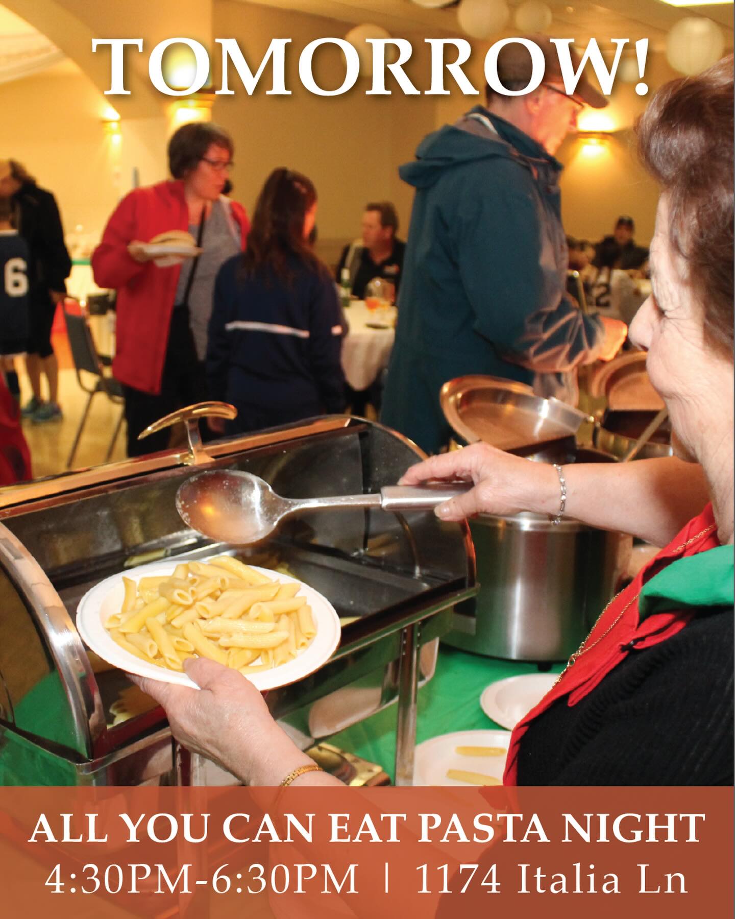 Don’t Be Late for Dinner 🍽️
Pasta Night is happening tomorrow from 4:30–6:30pm.
We’re serving up bread, salad, all you can eat pasta, and sweet treats for just $30 per person, including tax & tip.
👧 Youth (6–10): $10
🧒 Kids 5 & under: FREE
📲 Reserve your spot today: https://www.icckingston.com/event-details/all-you-can-eat-pasta-night-20
#DontBeLate #PastaNight #KingstonEvents #DinnerPlans #CommunityDining