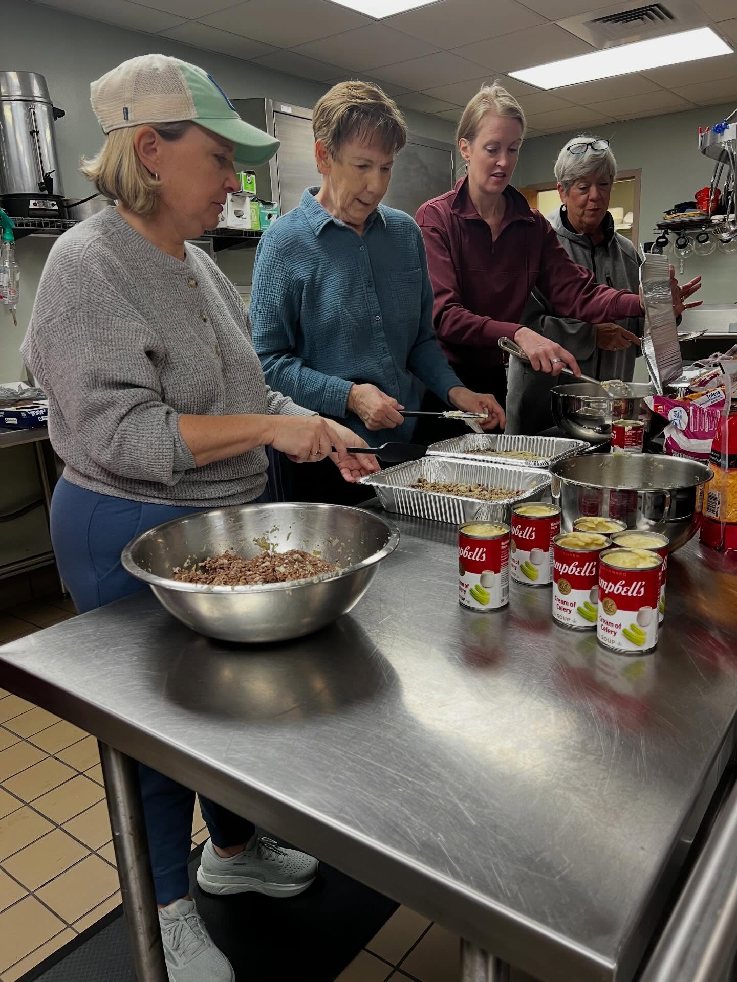 Today was love in action 💛
We made casseroles for local foster families and packed goody bags for our school resource officers to say thank you for all they do.
Grateful for a church family that serves with such generous hearts. 💙