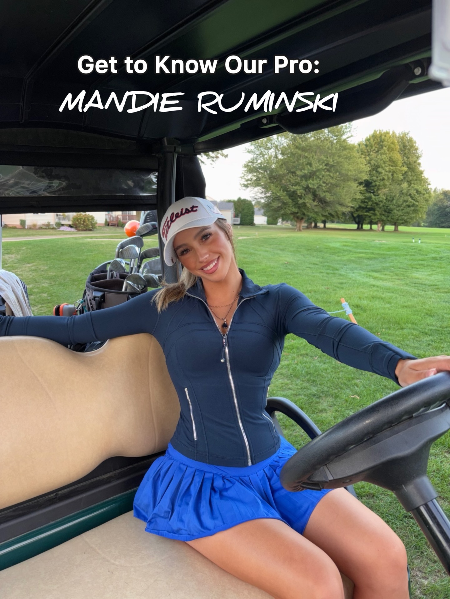 Get to know our Pro: Mandie Ruminski #progolf #girlgolfer #progolfer #girlsthatgolf #golf