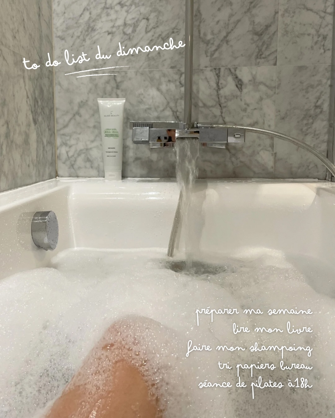 To-do list du dimanche : ✔️🧴🤎
- -
Sunday to-do list : ✔️🤎🧴