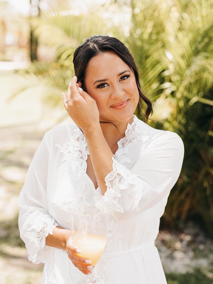 The best bridal reviews! I still get SO excited every time I get messages like these. When I say your makeup will last, I mean it. Airbrush makeup is the best option in my opinion! You’ll never convince me otherwise. When it comes to my type of bride who wants makeup on, but doesn’t want to FEEL like a bunch of makeup is on, this is the right choice every time.
