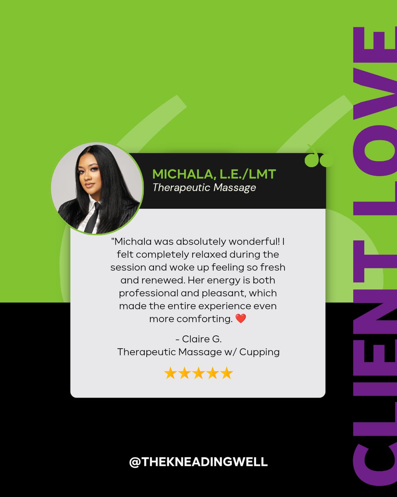 š«¶š½Our Newest Set of Healing Handsā¦
Weāre proud to introduce Michala to the Kneading Well family š¤
Her recent client shared:
āMichala was absolutely wonderful! I felt completely relaxed during the session and woke up feeling so fresh and renewed. Her energy is both professional and pleasant, which made the entire experience even more comforting. ā¤ļøā
Fresh. Renewed. Completely relaxed.
Thatās the standard sheās setting from day one.
Michala brings a calm presence, skilled hands, and a professional touch to every massage therapy session. (Ohā¦and she is a licensed esthetician.)Her focus is simple: help you fully unwind ā and leave restored.
⨠Introductory Massage Rates:
⢠60 Minutes ā $100
⢠75 Minutes ā $120
⢠90 Minutes ā $150
Available for a limited time.
Your reset starts here.
Appointments are available and filling quickly ā secure your session today.
::
#TheKneadingWell
#MassageTherapy
#EllicottCityMD
#CatonsvilleMD
#HowardCountyMD