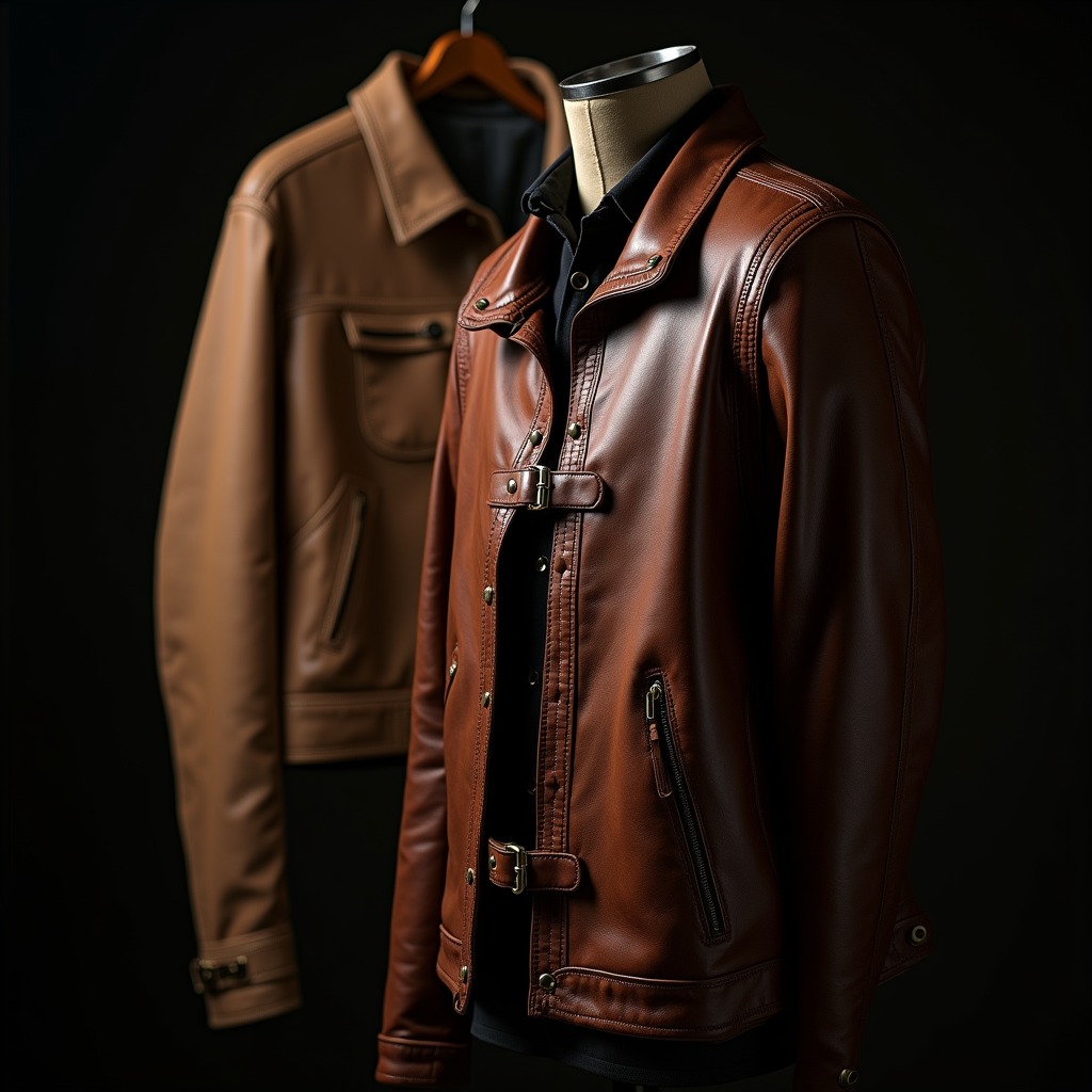 Fit first—tailored to your measurements for confidence that moves with you. Choose full-grain for depth and longevity, or lambskin for soft, worn-in elegance. Match lining and hardware to how you live: lightweight for layering, sturdy zips for daily wear. Each Luis Leather jacket is handcrafted, ethically sourced, and built to age beautifully. Link in bio to find your perfect cut. Which finish speaks to you? 👇👜🔥 #LuisLeather #TimelessStyle #CraftedToLast #LeatherLuxury #MadeToMeasure #SustainableStyle #EverydayElegance #InvestInQuality