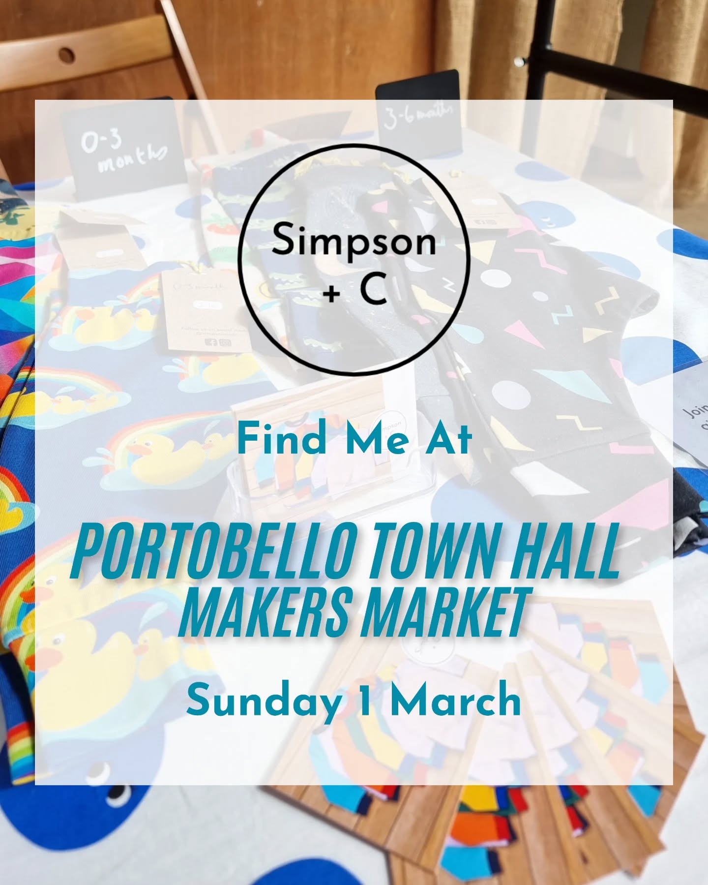My first market of 2026 is this Sunday!! You'll find me at the Portobello Town Hall Makers Market from 11am-4pm.
Expertly curated by @support_the_makers , this market is always a treasure trove of talented makers. I'll have lots of Easter outfits and bold kids clothes to brighten up your day, all handmade in Scotland.
#whatsonedinburgh #portypeople #edinburghmarket #handmademarket #handmadekidsclothes