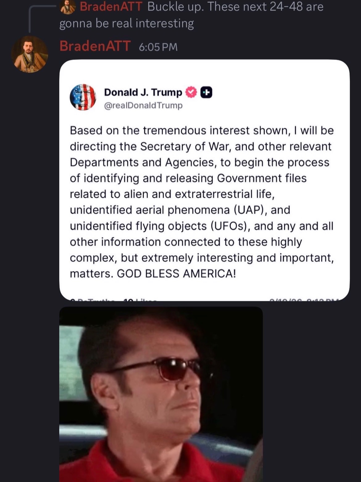 HOW DID HE KNOW!?
Better get on our discord to get all Craig’s future predictions!