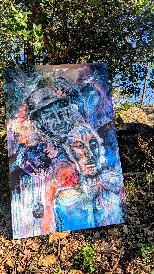 “Soul Ascension” — Une peinture spirituelle.
Corps immobile, âme libre. Élévation, lumière intérieure, transformation.
Si elle t’appelle, écris-moi.
👉 @belluleart
💫 N'hésite pas à partager si le ❤️ t'en dit.
#belluleart #artspirituel #artforthesoul #peinturecontemporaine #artcontemporain