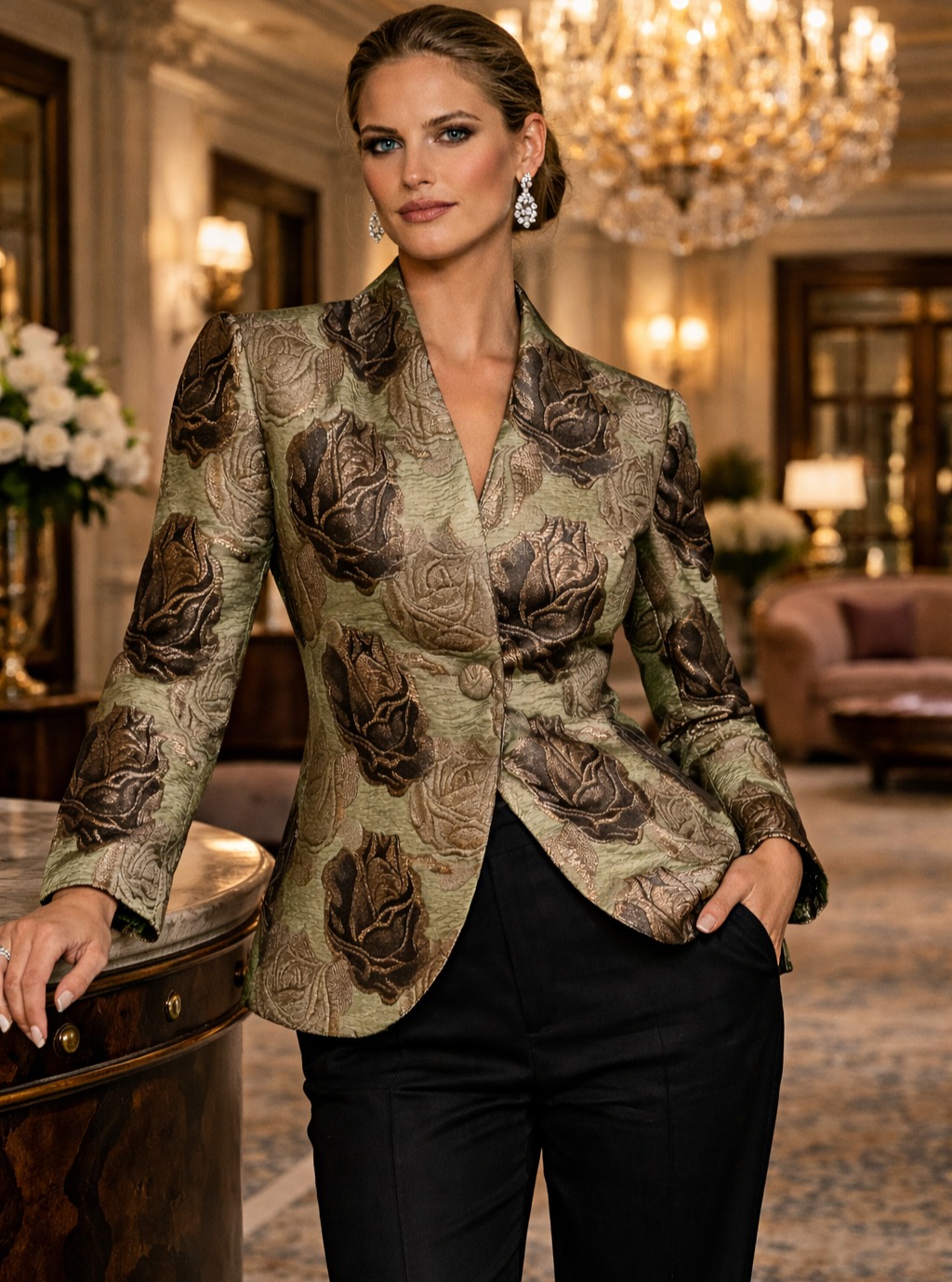Checked into elegance.
Where timeless tailoring meets luxury surroundings — confidence becomes the dress code. ✨
#YSOLuxe #HotelEditorial #LuxuryStyle #ModernElegance #PowerDressing #EditorialFashion #QuietLuxury #SophisticatedStyle #LuxuryLook #StatementElegance#ElmiraMedins
