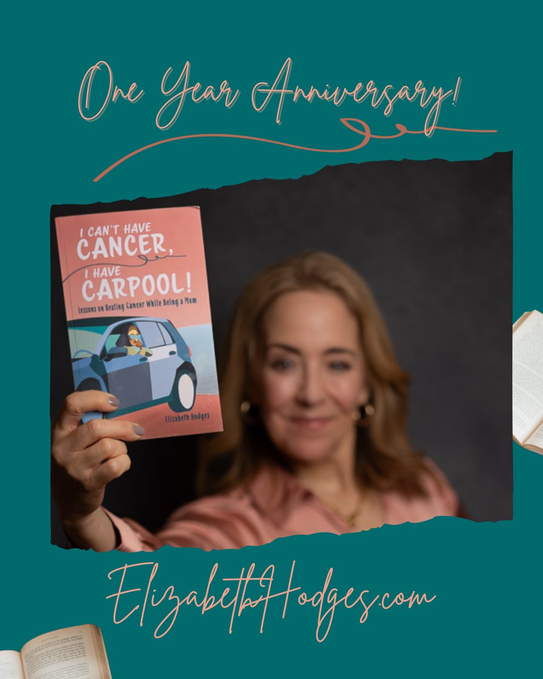 One year ago today, I did something that terrified me.
I released my story into the world.
"I Can't Have Cancer, I Have Carpool! Lessons on Beating Cancer While Being a Mom" was never just a book. It was twenty years of fear, resilience, motherhood, carpools, and hard earned lessons distilled into pages.
But I didn't publish it to be brave.
I published it so another mother wouldn't feel alone at 2 a.m. wondering how she was going to juggle cancer and raise a family.
That's the real anniversary.
If this book has touched you, thank you for reading and walking this year with me.
And if you're just finding it now - I hope it helps you too.
Link in bio ⬆️
#IcanthavecancerIhavecarpool #momswithcancer #motherswithcancer