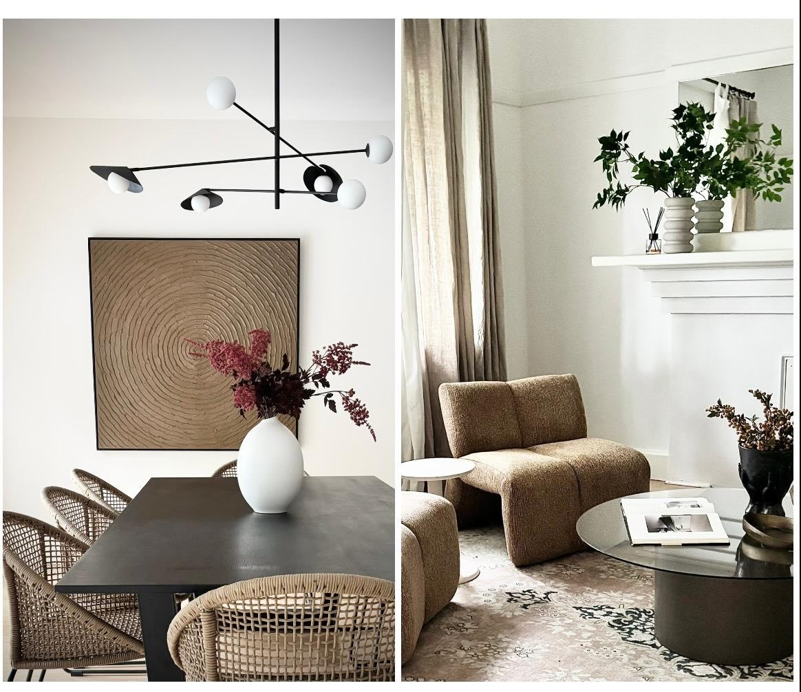 Tonal elegance are the final touches to our May St Hampton project.
Project Scope
- full interior and exterior painting
- polish timber floors
- new carpet
- new pendant lighting
- garden maintenance
- pool maintenance
- full interior styling
@jennydwyerbelleproperty
@auraandforminteriors