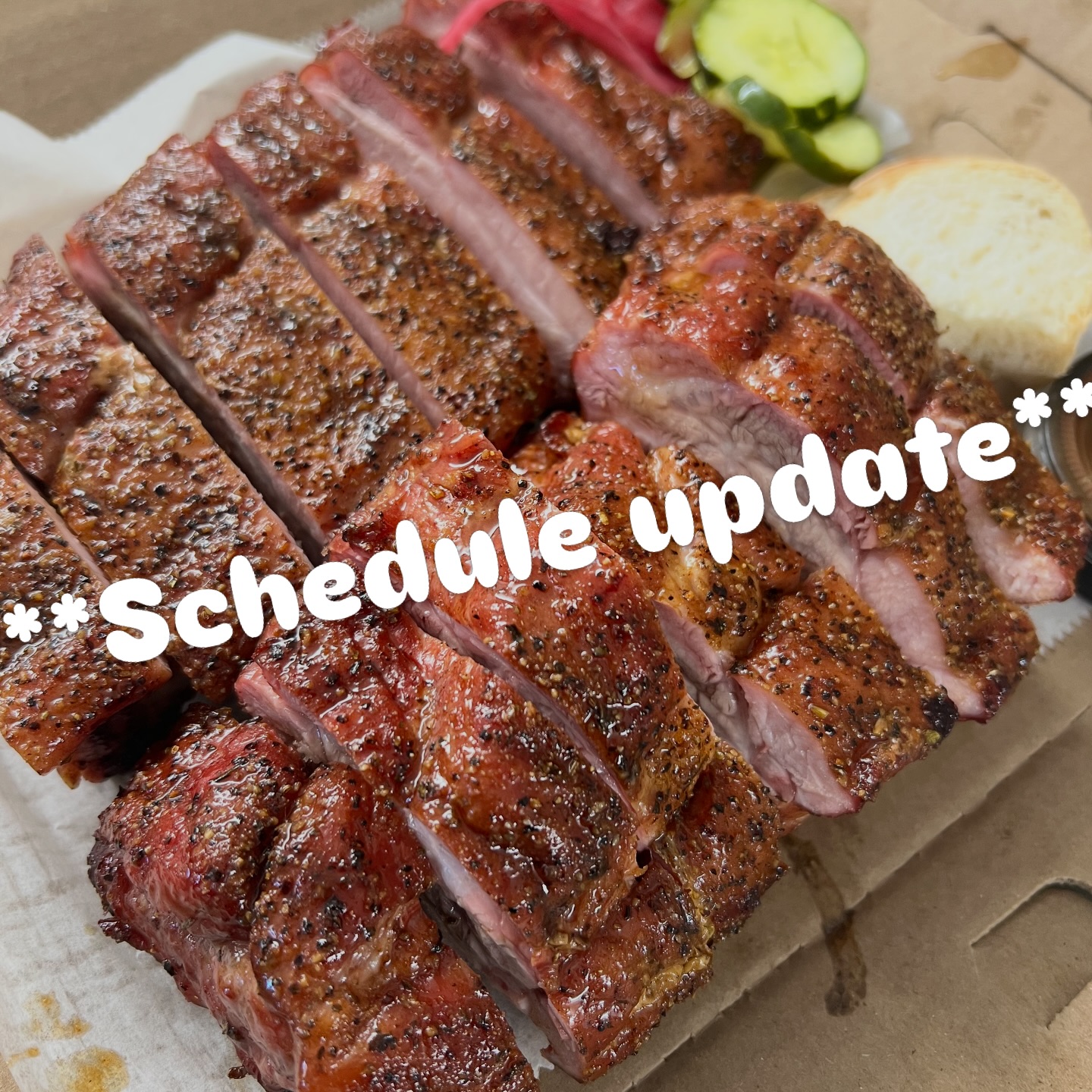 🍀 DUNDEE PARADE WEEKEND = SCHEDULE CHANGE! 🍀
With the St. Patrick’s Day Parade happening in Dundee this Saturday, we’re switching things up…
🚨 We will NOT be open Saturday
🔥 Instead, we’re loading up FRIDAY (12-5:00 or food sells out) with almost our FULL MENU.
And yes… that means RIBS…Spare, Baby Back AND YES RIB TIPS!!!!
If you’ve been trying to get your hands on our ribs and we’ve sold out before — this is your week.
🔥 Friday Menu Highlights:
• Spare Ribs
• Baby Back Ribs
- Rib Tips
• Brisket
• Pulled Pork
• Pastrami
- Corned Beef
- Texas Twinkies
• Corned Beef
• Turkey
• Smoked Salmon
• Turkey Muffaletta
• Spicy Red
• Chopped Brisket
• Piggie Smalls (Pulled Pork)
• NEW Chicken Quarters
• NEW DAMO Salad
No Brisket Burgers this week
We’re encouraging RIB PREORDERS so you don’t miss out again.
If you’ve missed them before…
If we’ve sold out before…
If you’ve been waiting…
👉 Now is your chance.
Shoot us an email (subject:PREORDER to info@DAMOBBQ.com) — or better yet — lock it in with the preorder link that will be posted and open shortly.
Central Texas craft BBQ with that DAMO twist.
We’ll see you Friday. 🔥