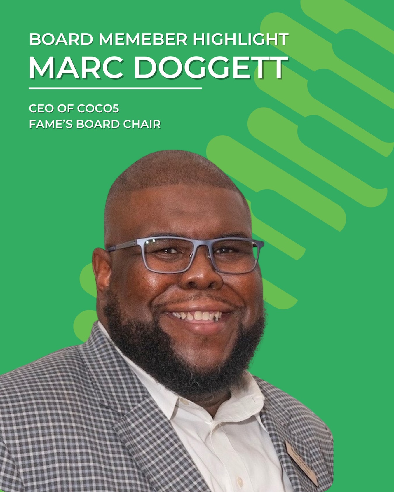 Marc Doggett, FAME Center Board Chairman and CEO of COCO5, has been a longstanding champion of FAME Center’s mission and a powerful advocate for the young people and families we serve. His connection to FAME runs deep: rooted in community pride, cultural leadership, and a shared belief in creating opportunities that uplift Chicago’s next generation.
Marc was one of the first supporters of FAME Center, never failing to recognize the value of spaces where art, education, and mentorship come together. His support has helped amplify FAME’s work, ensuring our programs remain accessible, engaging, and impactful for families across the city. Whether through collaboration, encouragement, or strategic partnership, Marc continues to invest in the growth and future of our community.
Marc’s presence within the FAME community highlights the importance of building connections that strengthen not just organizations, but the entire community they serve.
We’re grateful for Marc’s ongoing support and the ways he continues to champion FAME Center’s vision. His leadership reminds us how powerful it is when community-minded partners come together to make a difference.
#BlackOwnedBusiness #SouthLoop #Nonprofit #Blackhistorymonth #collaborative