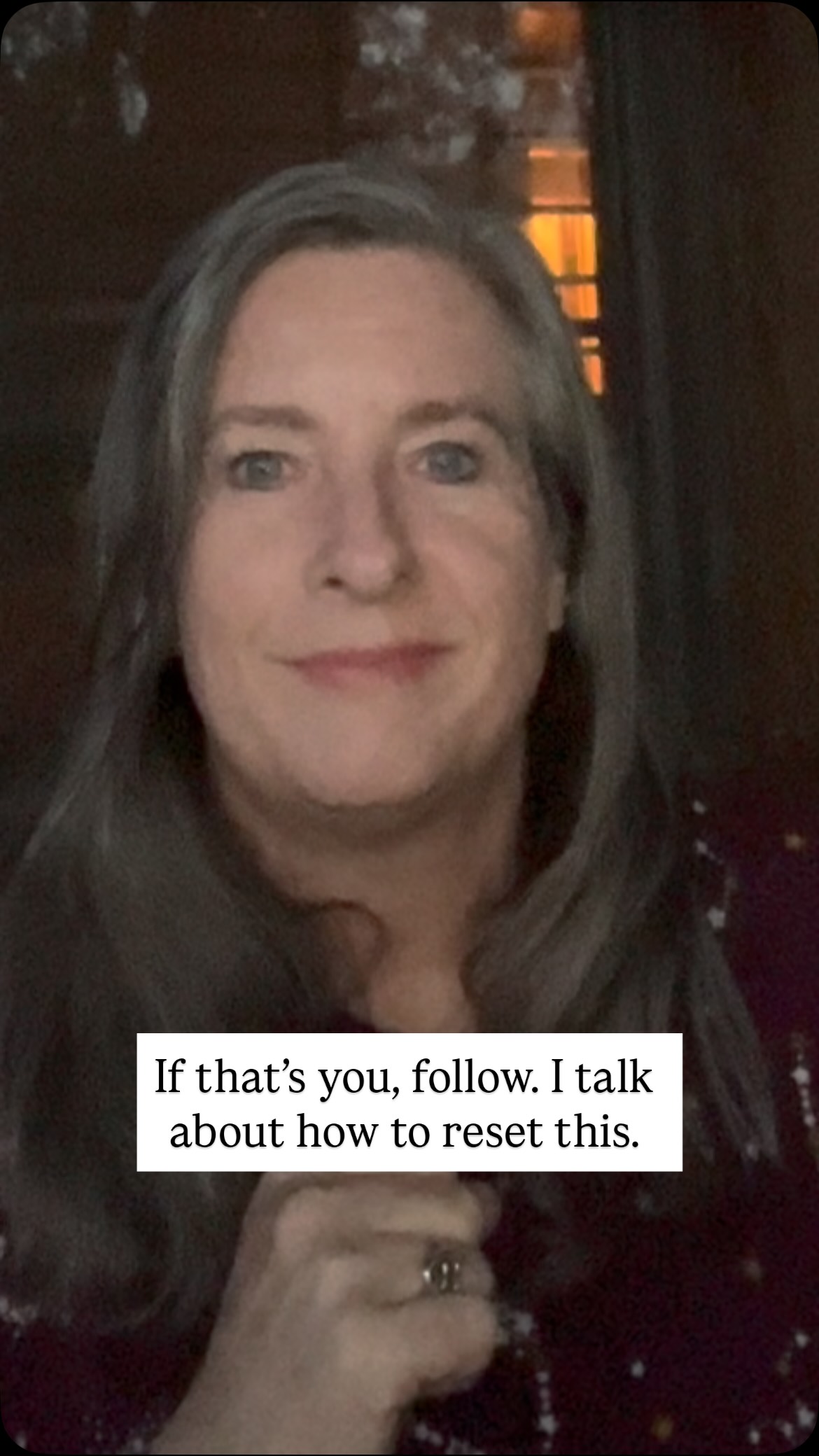 If you wake up already feeling wired, your body isn’t broken. It’s patterned. And patterns can change. Follow for nervous system education specifically for women 40+ who are tired of living in quiet survival mode! #lifestream #midlifereset #nervoussystemregulation