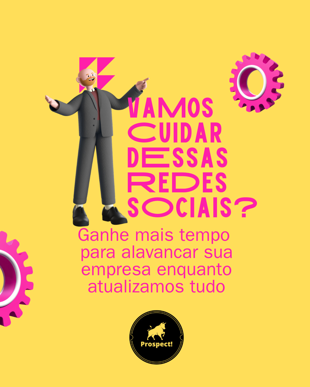 📱 VAMOS CUIDAR DESSAS REDES SOCIAIS?
Postar por postar, todo mundo posta. Mas cuidar de verdade é outra história. É entender de métrica, de tom de voz, de jornada do cliente. É saber quando postar, o que postar e, principalmente, por que postar.
Rede social sem estratégia vira álbum de fotos. Com estratégia, vira máquina de vendas.
Ou seja, não é sobre estar presente. É sobre fazer diferença na vida de quem te segue.
👉 E eu tenho uma dica prática para você aplicar agora:
Olhe seu feed dos últimos 15 dias. Se você fosse um cliente novo, conseguiria entender rapidamente o que sua empresa faz e como você pode ajudar? Se a resposta for não, suas redes precisam de cuidado.
Conte pra mim: suas redes sociais trabalham por você ou só existem por existir?
Se sua empresa merece mais do que postagem automática, a gente cuida.
📱 Entre em contato pelo link da bio e agende uma conversa com a Prospect Conectando.
⠀
Redes sociais que vendem, não só que enfeitam.
#ProspectConectando #RedesSociais #GestãoDeRedes #MarketingDigital #Conteúdo #Estratégia #Engajamento #Vendas