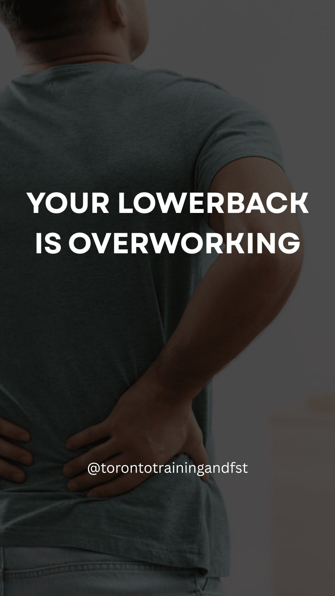 Lower back discomfort is often misattributed to limited flexibility.
In many cases, it reflects insufficient hip contribution and inadequate core stability.
When the hip hinge pattern is underdeveloped, the glutes fail to generate and absorb force efficiently.
When core stability is lacking, the lumbar spine compensates to create stability instead of movement control.
Over time, this compensation leads to excessive loading of the lower back.
Restoring proper hinge mechanics, strengthening the hips, and improving core stability reduces unnecessary lumbar stress and improves overall movement quality.
Mobility is valuable.
But without strong, stable hips and a resilient core, the spine continues to manage forces it was not designed to handle.
#lowerback #lowerbackpain #corestability #personaltrainertoronto #torontotrainingandfst