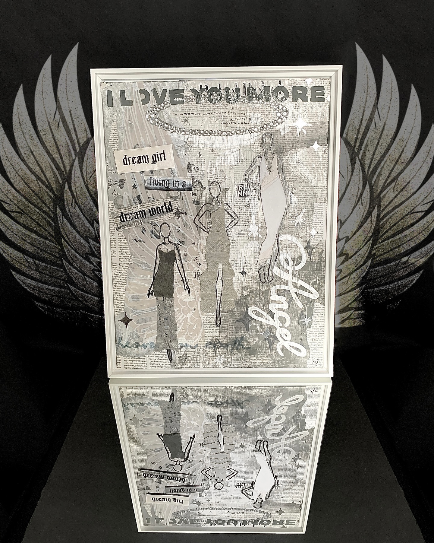 Custom painting for my mom 🤍👼🏼